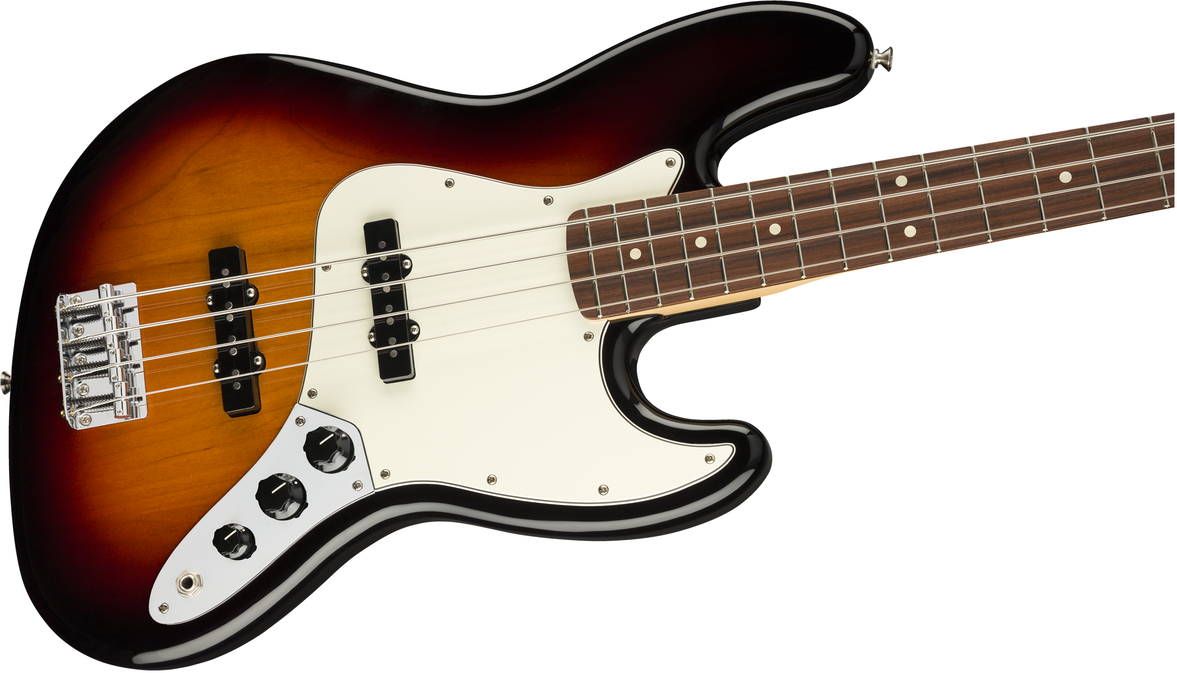 Fender® Player Jazz Bass®, Pau Ferro Fingerboard, 3-Color Sunburst