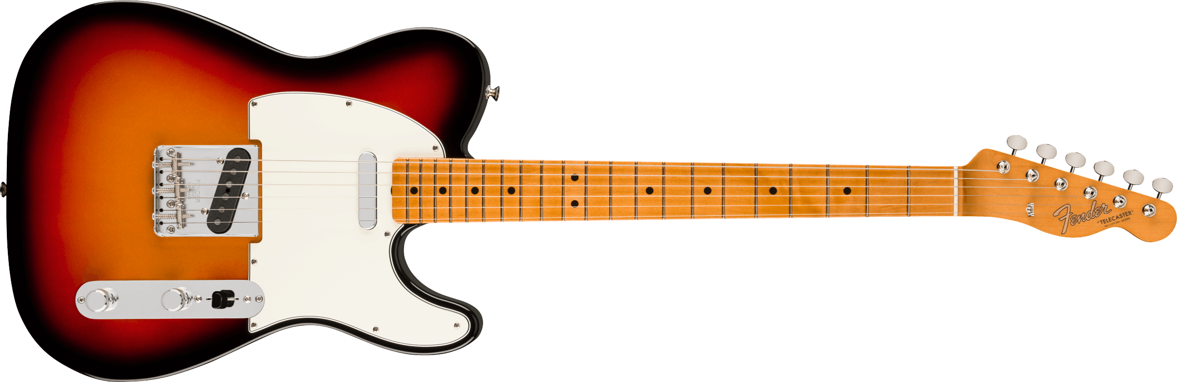 Fender® Vintera® III Mid '60s Telecaster®, Maple Fingerboard, 3-Color Sunburst