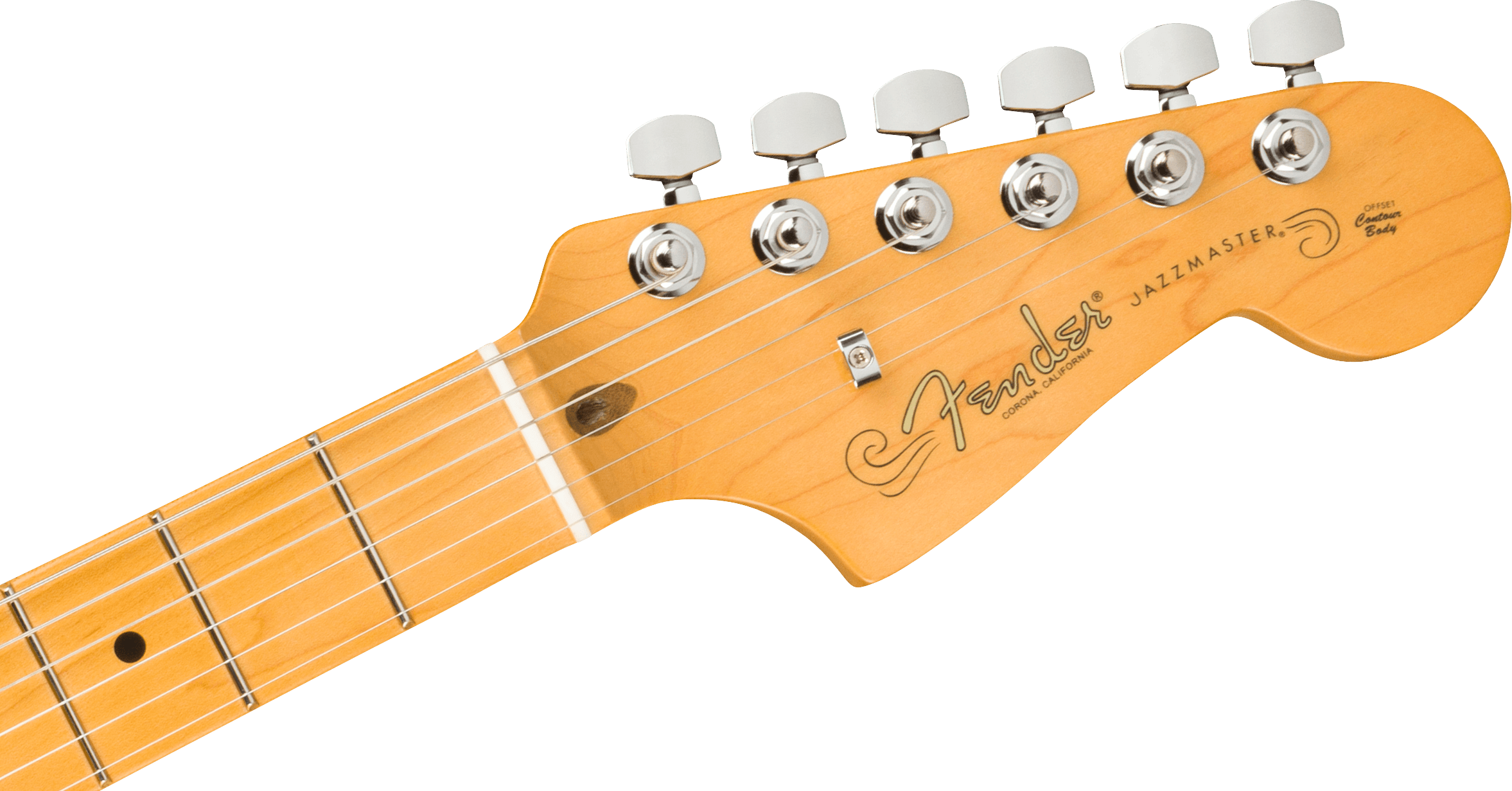 Fender® American Professional II Jazzmaster®, Maple Fingerboard, Miami Blue