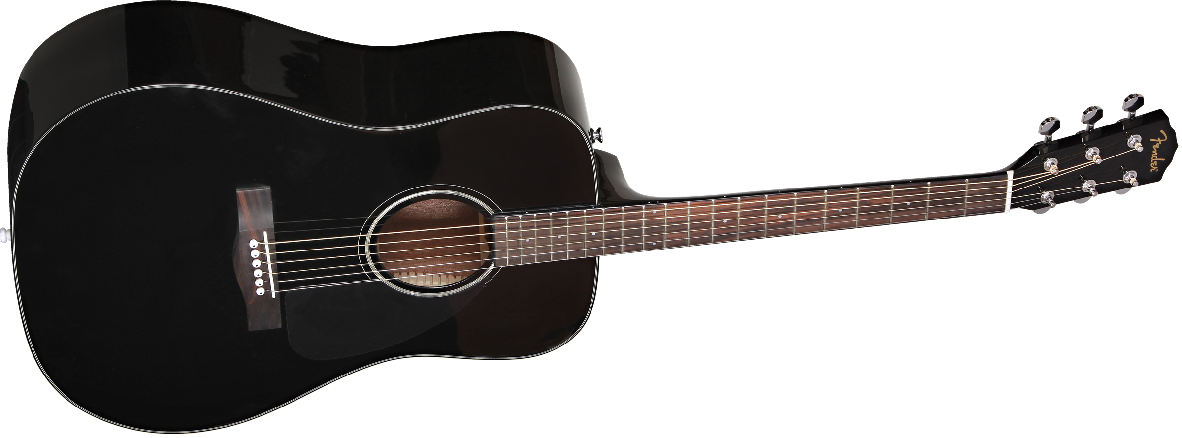 Fender® CD-60 Dreadnought V3 DS, Walnut Fingerboard, Black