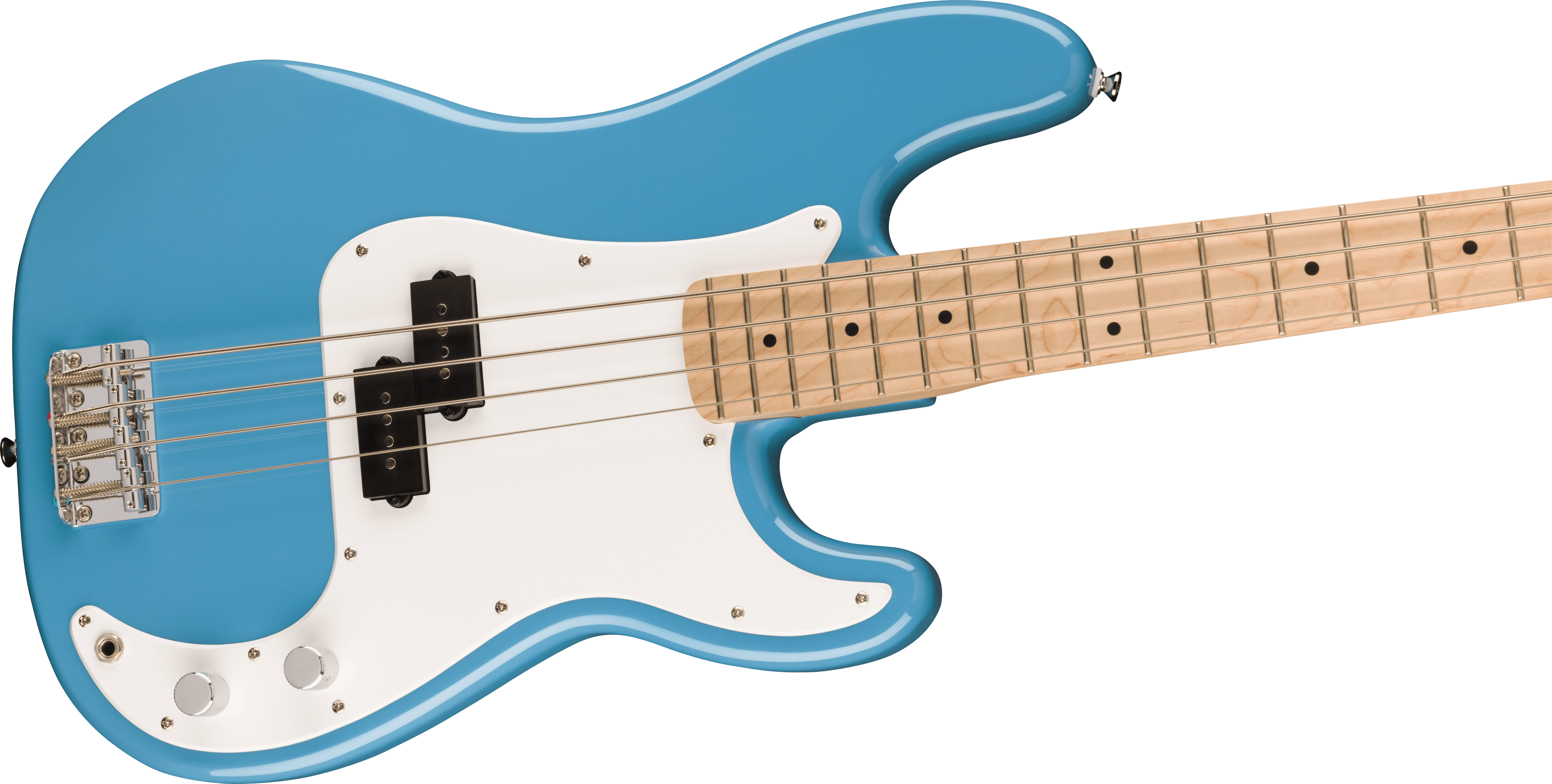 Squier® Squier Sonic® Precision Bass®, Maple Fingerboard, White Pickguard, California Blue