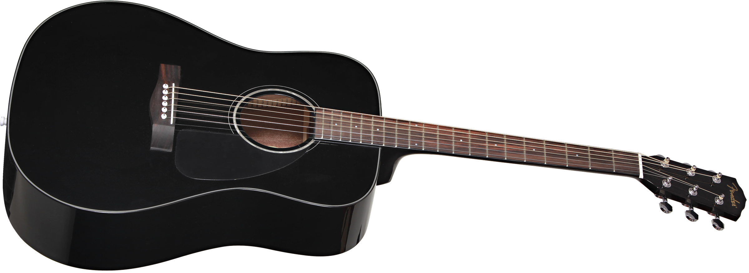 Fender® CD-60 Dreadnought V3 DS, Walnut Fingerboard, Black