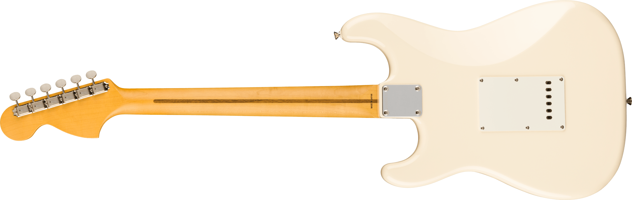 Fender® JV Modified '60s Stratocaster®, Maple Fingerboard, Olympic White