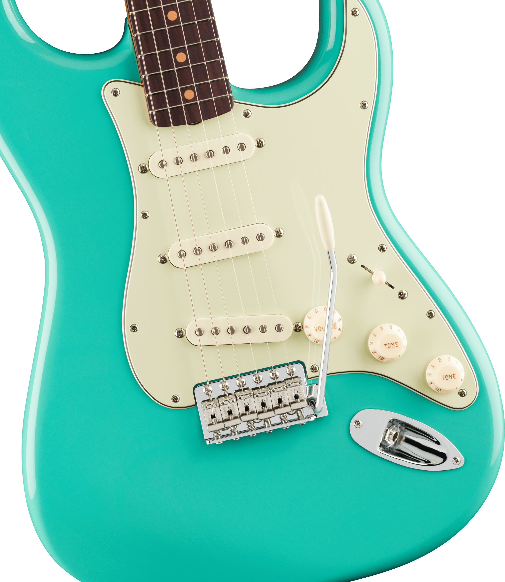 Fender® Vintera® III Early '60s Stratocaster®, Rosewood Fingerboard, Seafoam Green