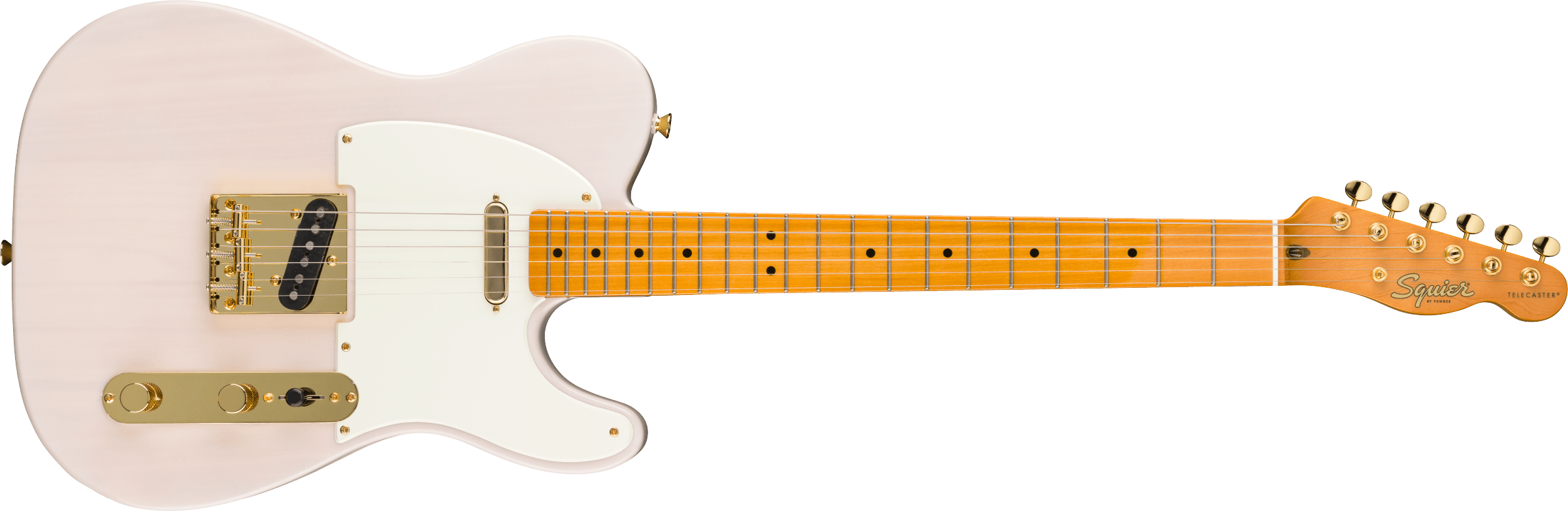 Squier®  FSR Classic Vibe '50s Telecaster®, Maple Fingerboard, Parchment Pickguard, White Blonde