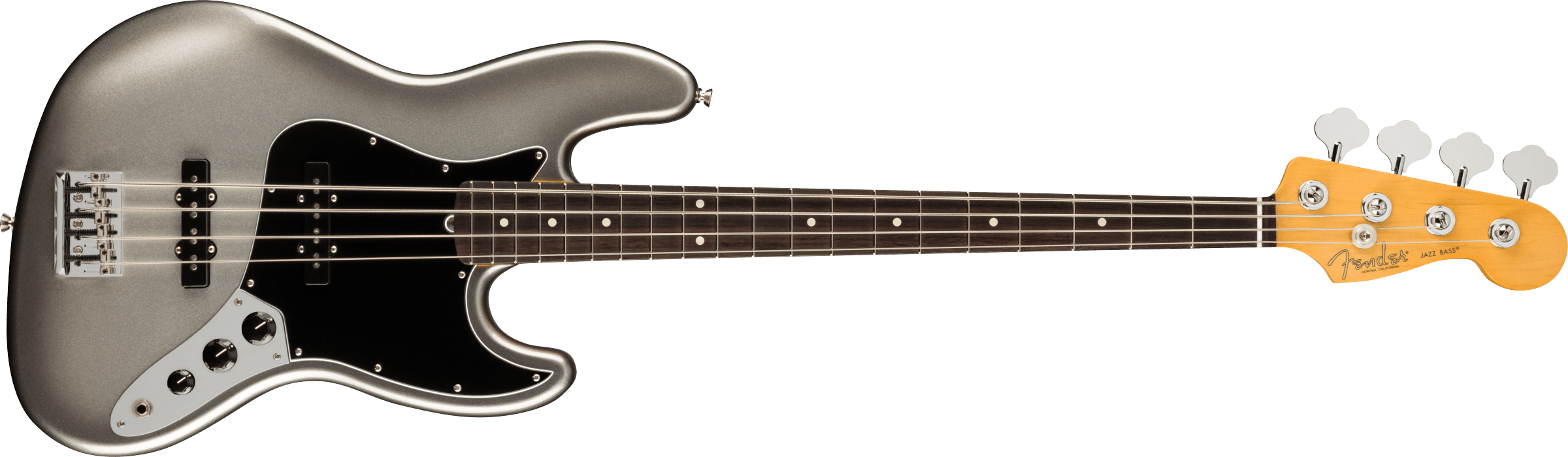 Fender® American Professional II Jazz Bass®, Rosewood Fingerboard, Mercury