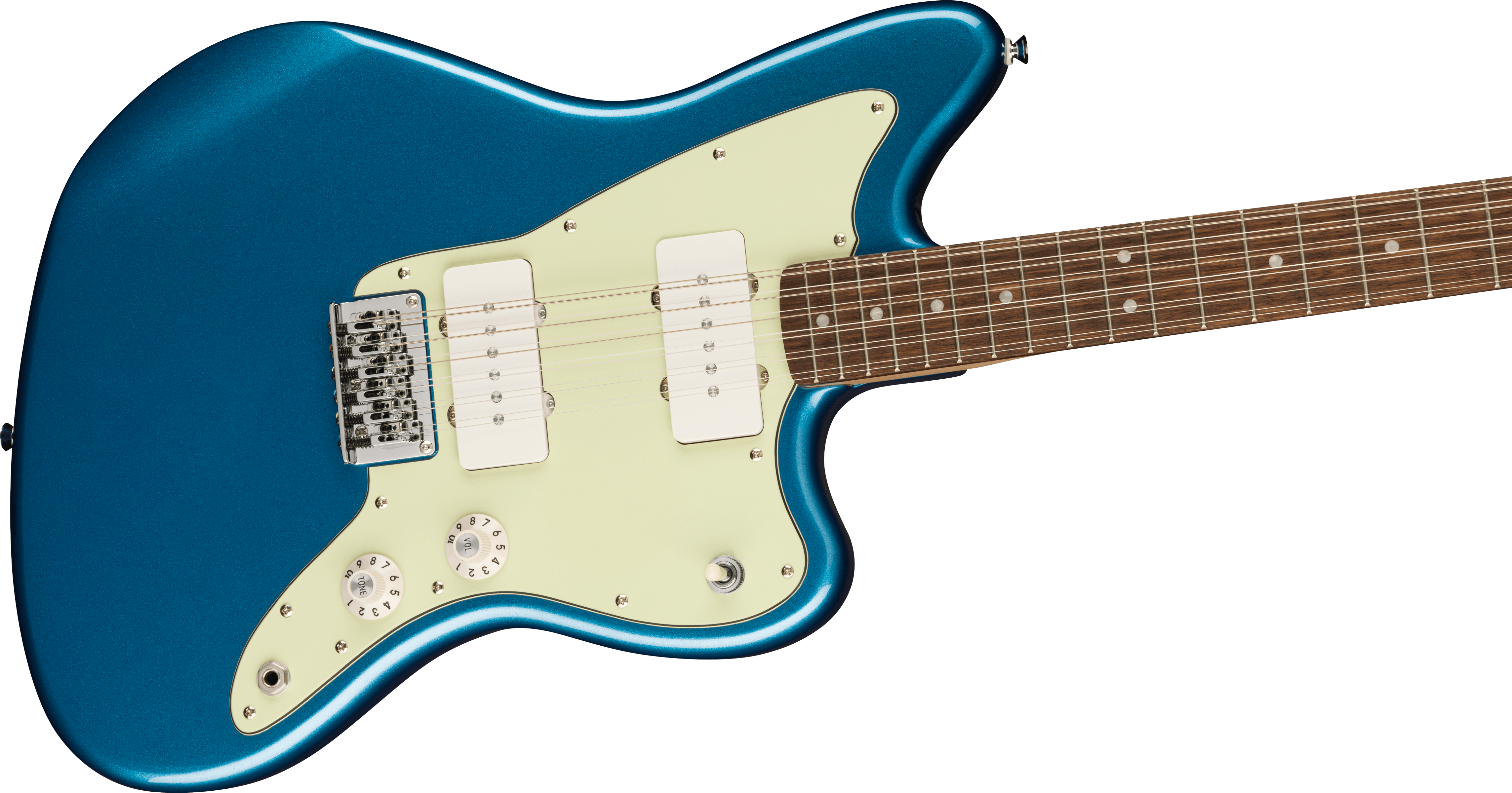 Squier® Paranormal Jazzmaster® XII, Laurel Fingerboard, Mint Pickguard, Lake Placid Blue