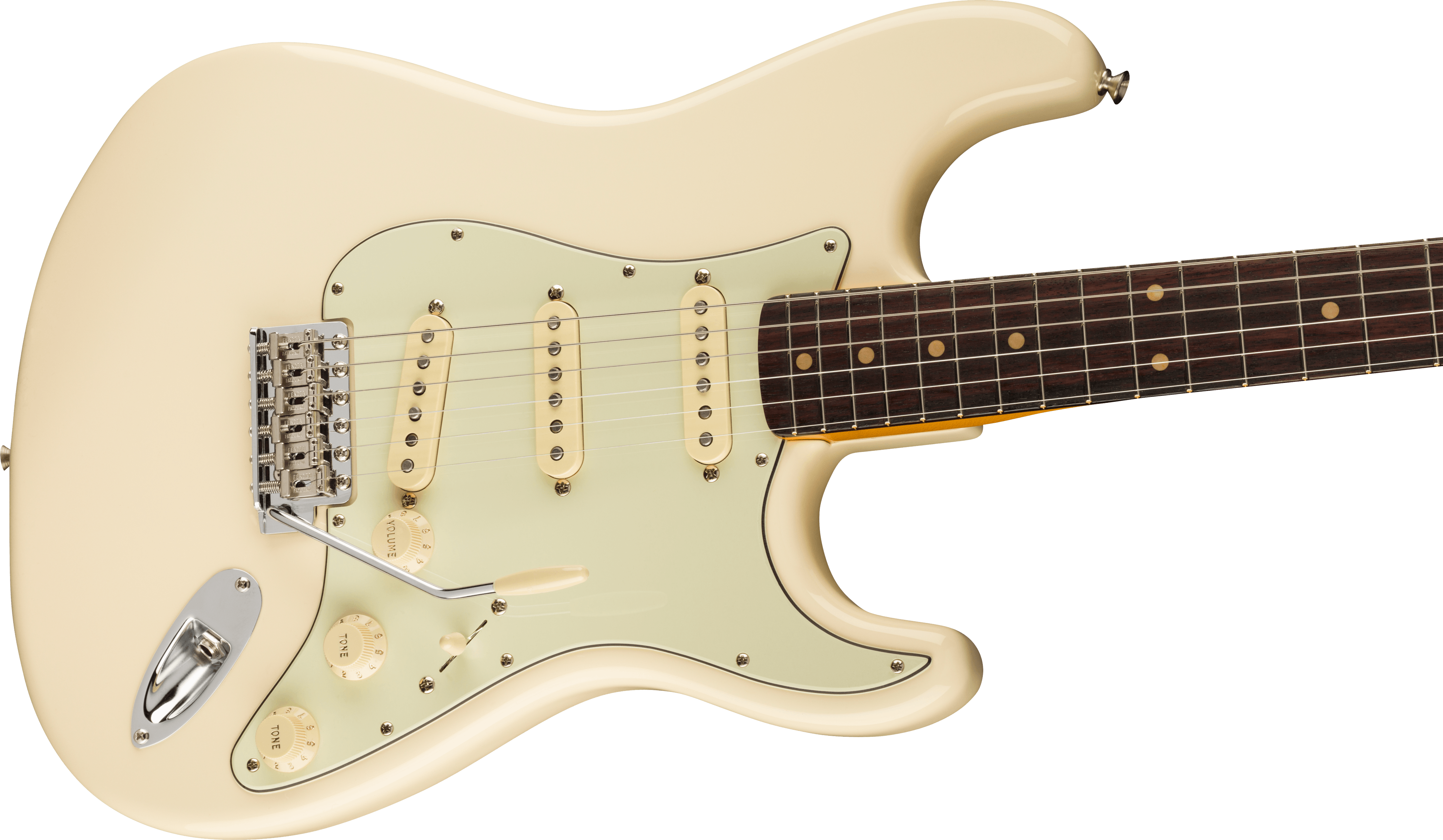 Fender® American Vintage II 1961 Stratocaster®, Rosewood Fingerboard, Olympic White