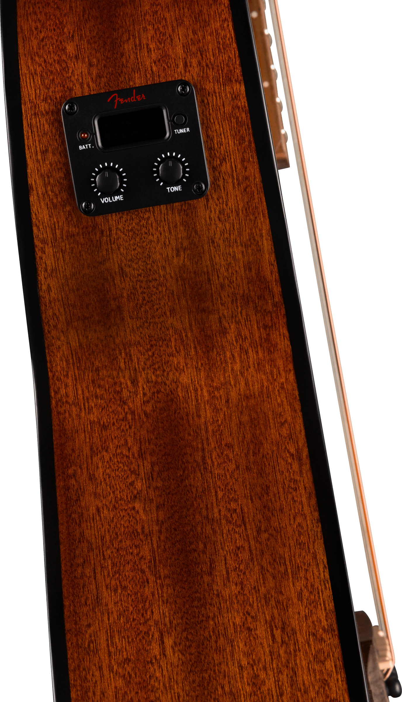 Fender® California Standard Monterey™ E, Spruce Top, Black Pickguard, 3-Color Sunburst