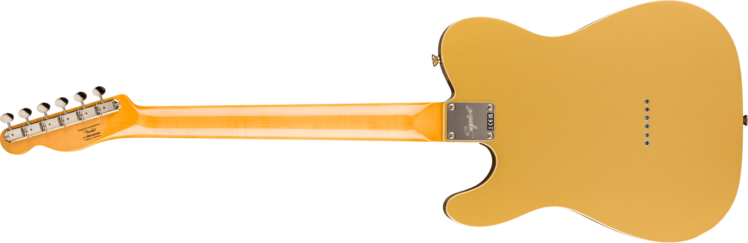 Squier® Limited Edition Classic Vibe™ 60s Custom Telecaster®, Laurel Fingerboard, Aztec Gold