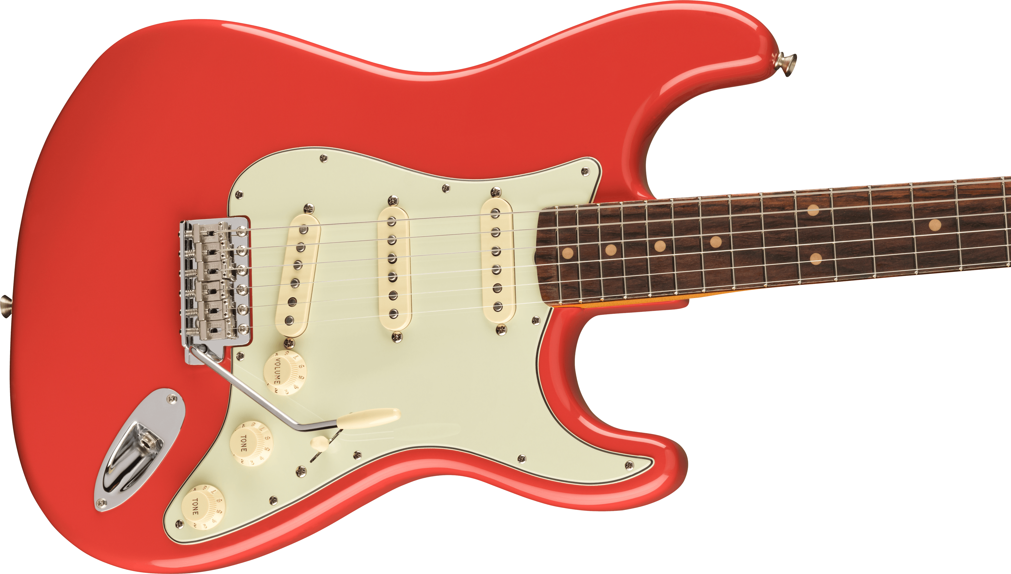 Fender® American Vintage II 1961 Stratocaster®, Rosewood Fingerboard, Fiesta Red