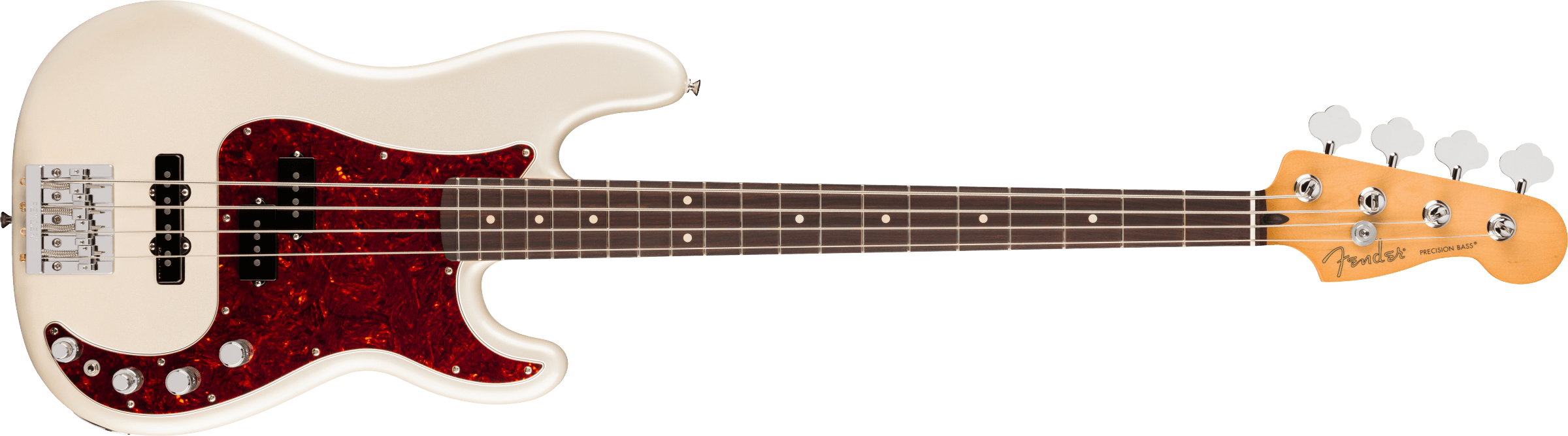 Fender® Player II Modified Active Precision Bass®, Rosewood Fingerboard, Olympic Pearl