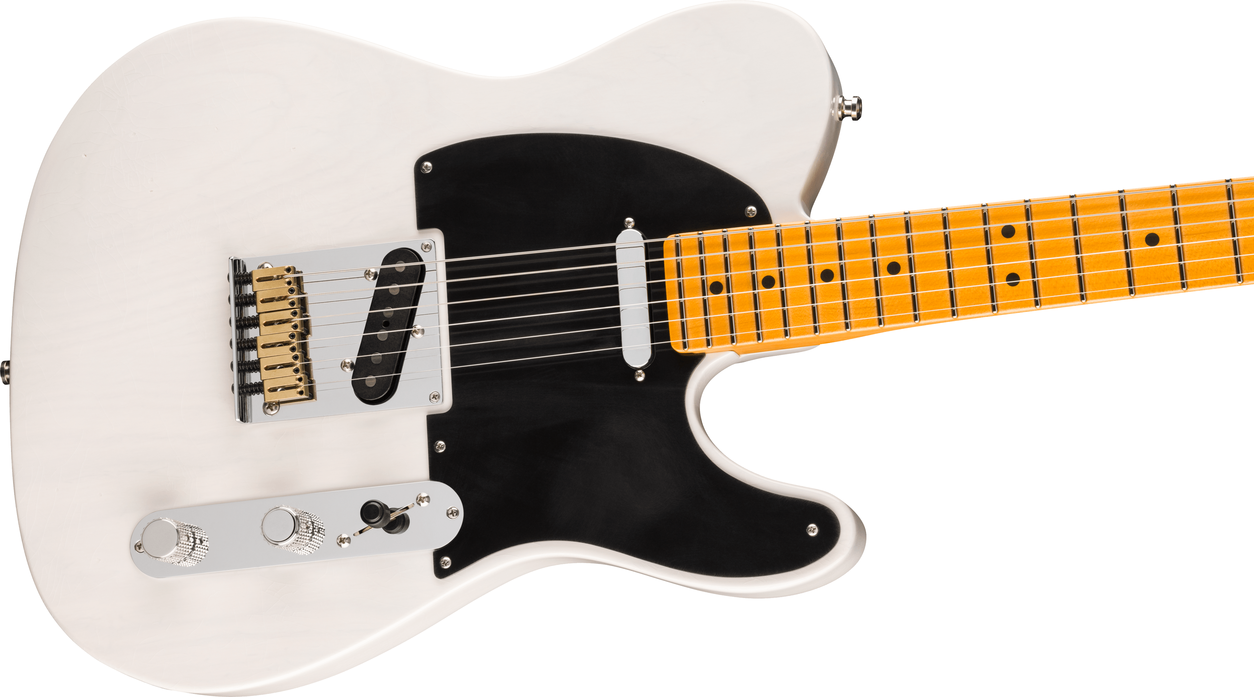 Fender® American Ultra Luxe Vintage '50s Telecaster®, Maple Fingerboard, White Blonde