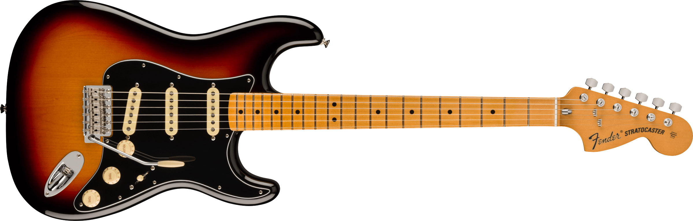 Fender® Vintera® II '70s Stratocaster®, Maple Fingerboard, 3-Color Sunburst