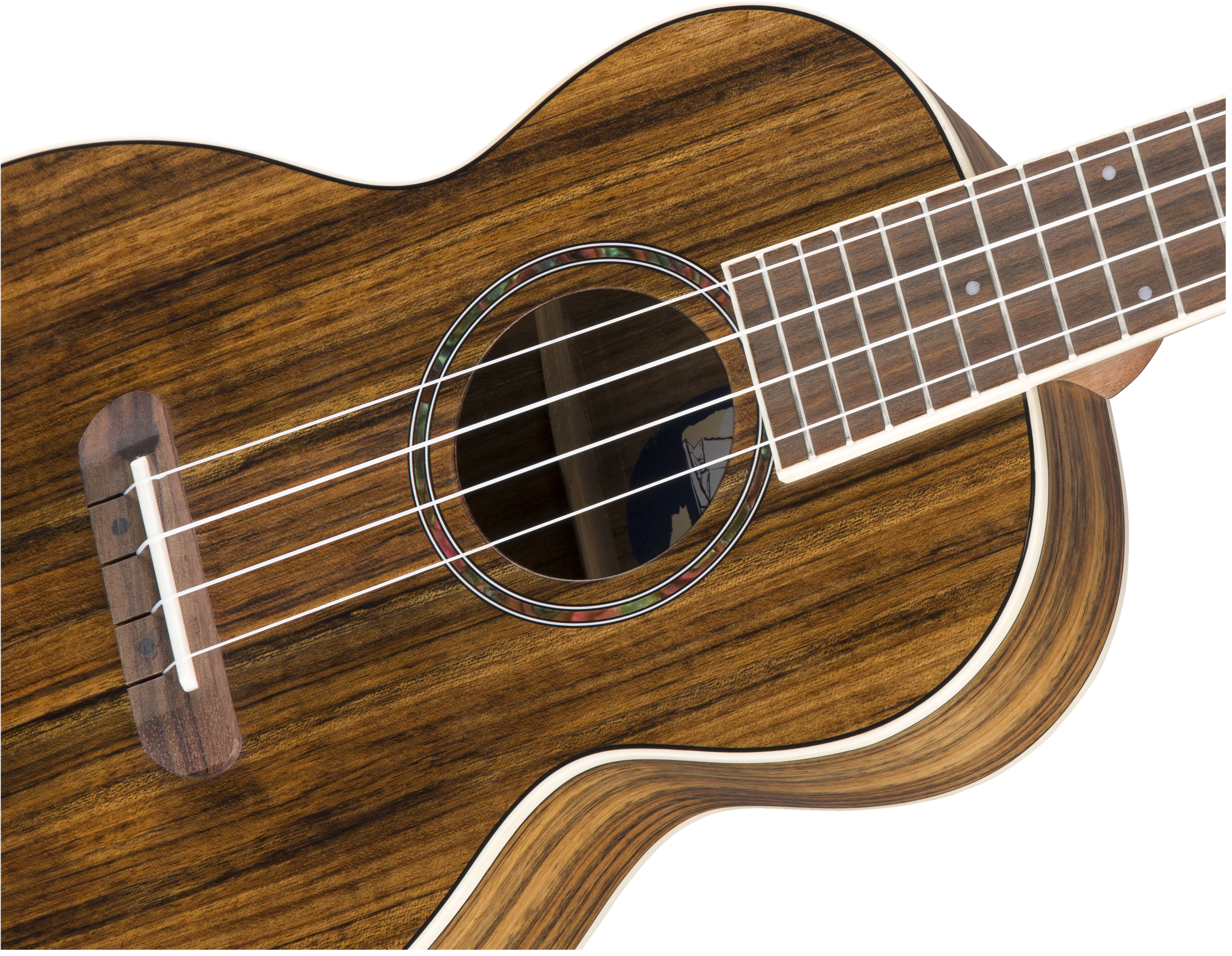 Fender® Rincon Tenor Ukulele V2, Ovangkol Fingerboard, Natural