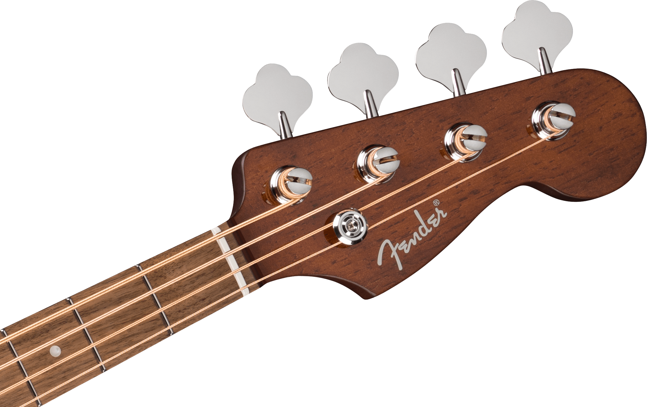 Fender® California Deluxe Kingman™ Bass CE, Walnut Fingerboard, Honey Sunburst