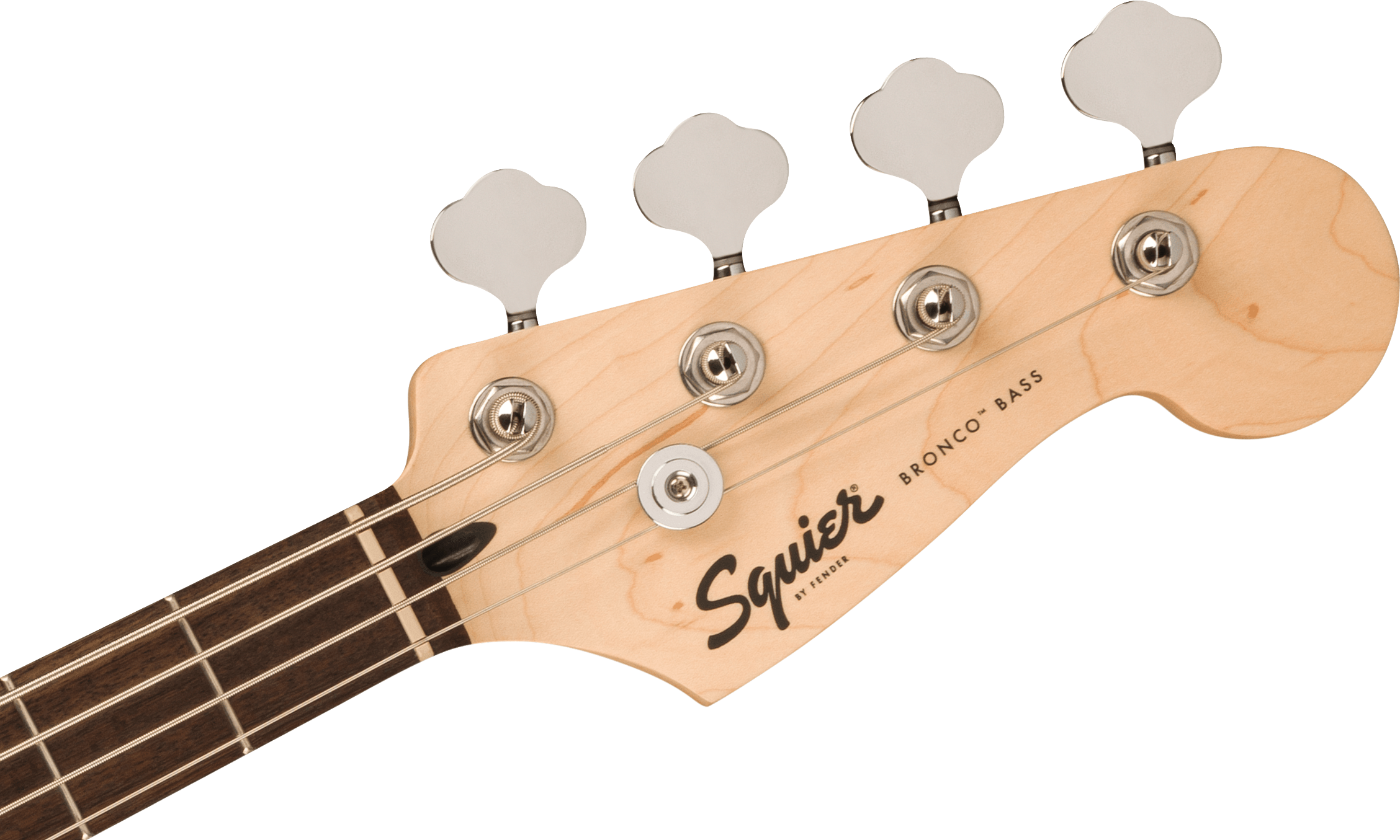 Squier® Squier Sonic® Bronco™ Bass, Laurel Fingerboard, White Pickguard, Black