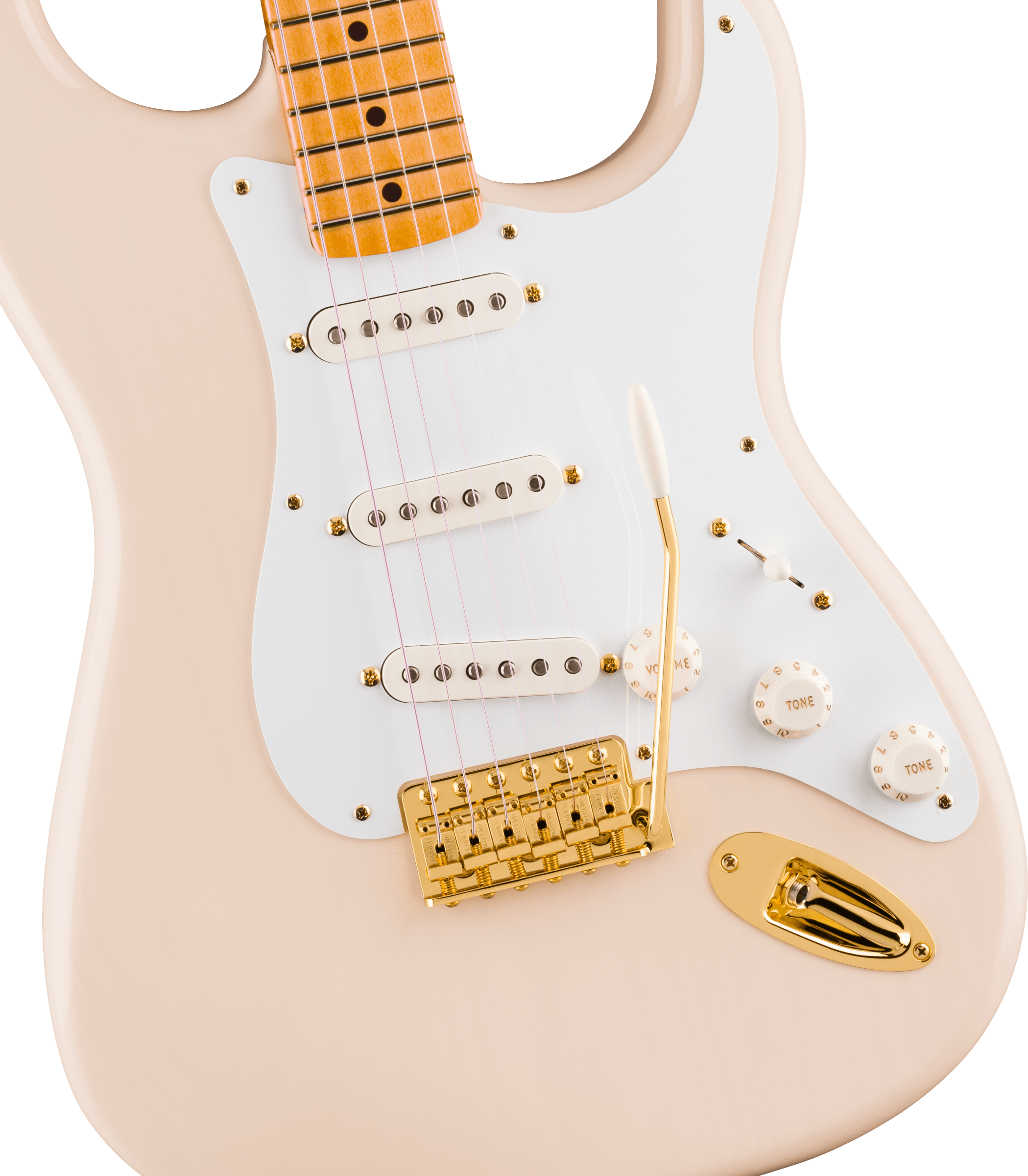 Fender® Limited Edition Vintera® III Late '50s Stratocaster®, Maple Fingerboard, White Blonde