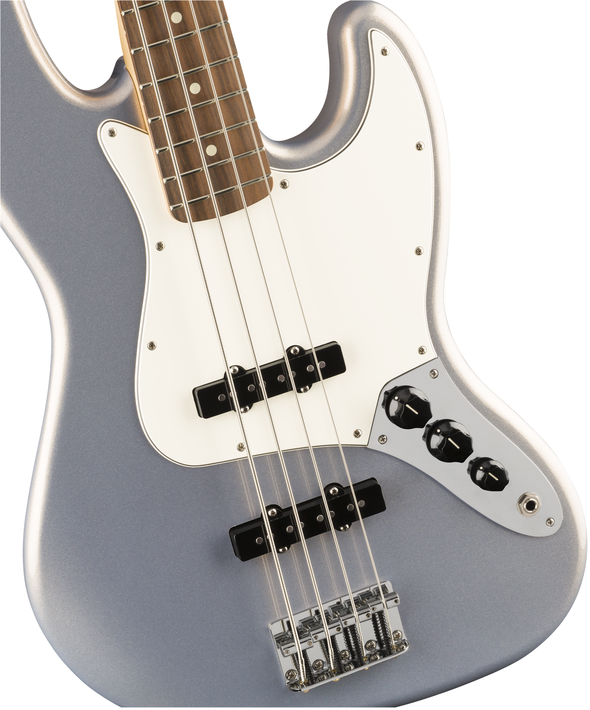 Fender® Player Jazz Bass®, Pau Ferro Fingerboard, Silver