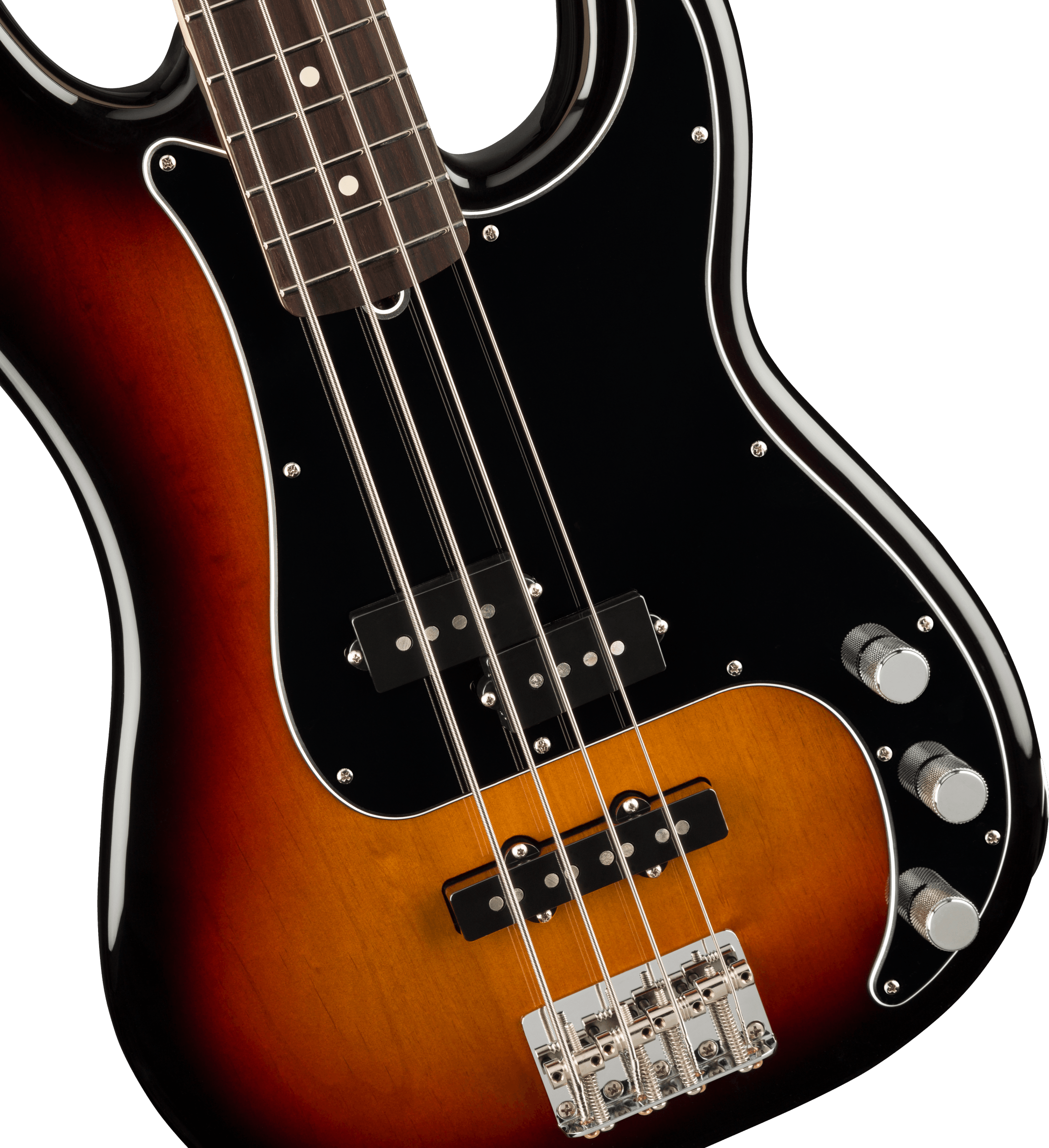 Fender® American Performer Precision Bass®, Rosewood Fingerboard, 3-Color Sunburst