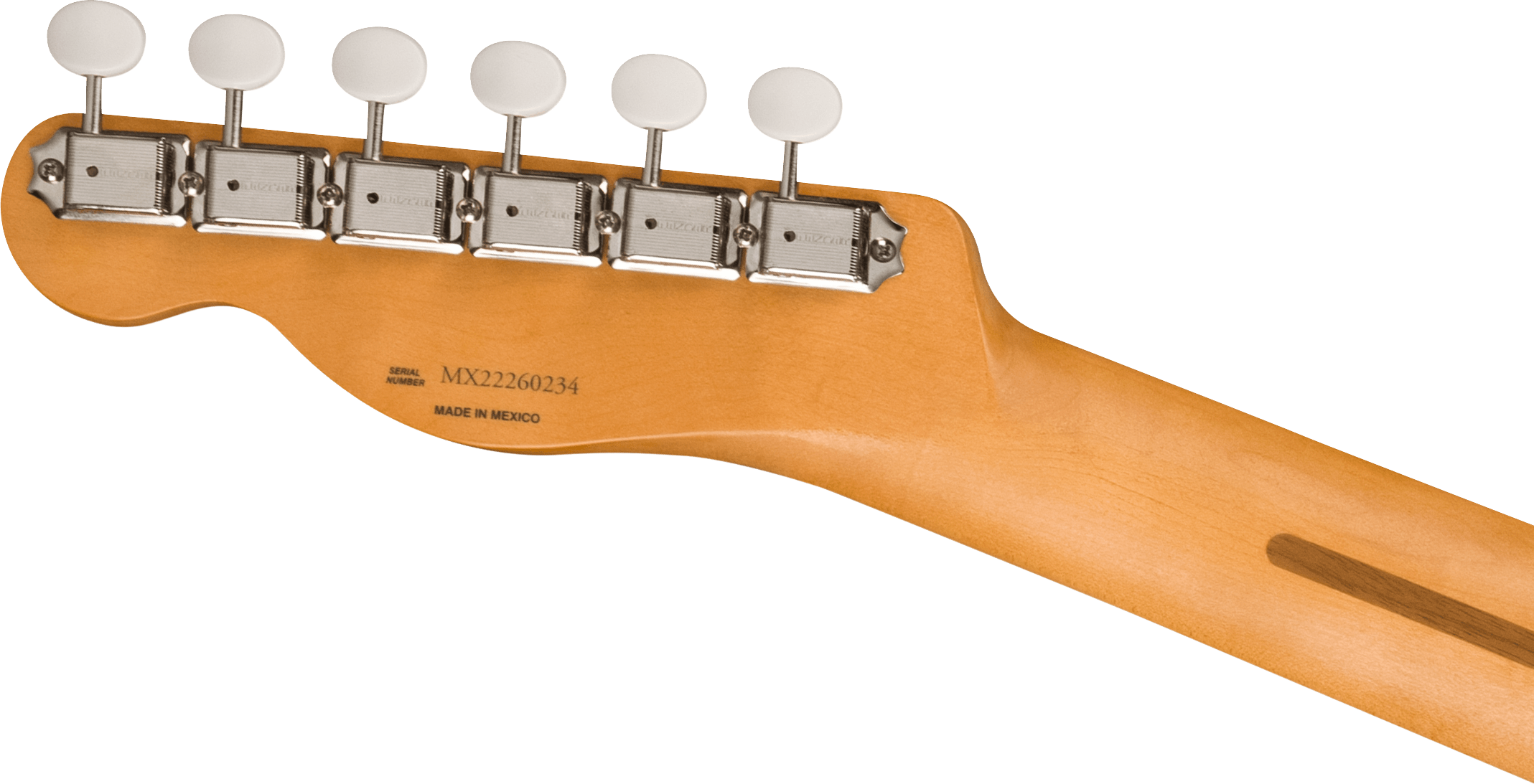 Fender® Gold Foil Telecaster®, Ebony Fingerboard, White Blonde