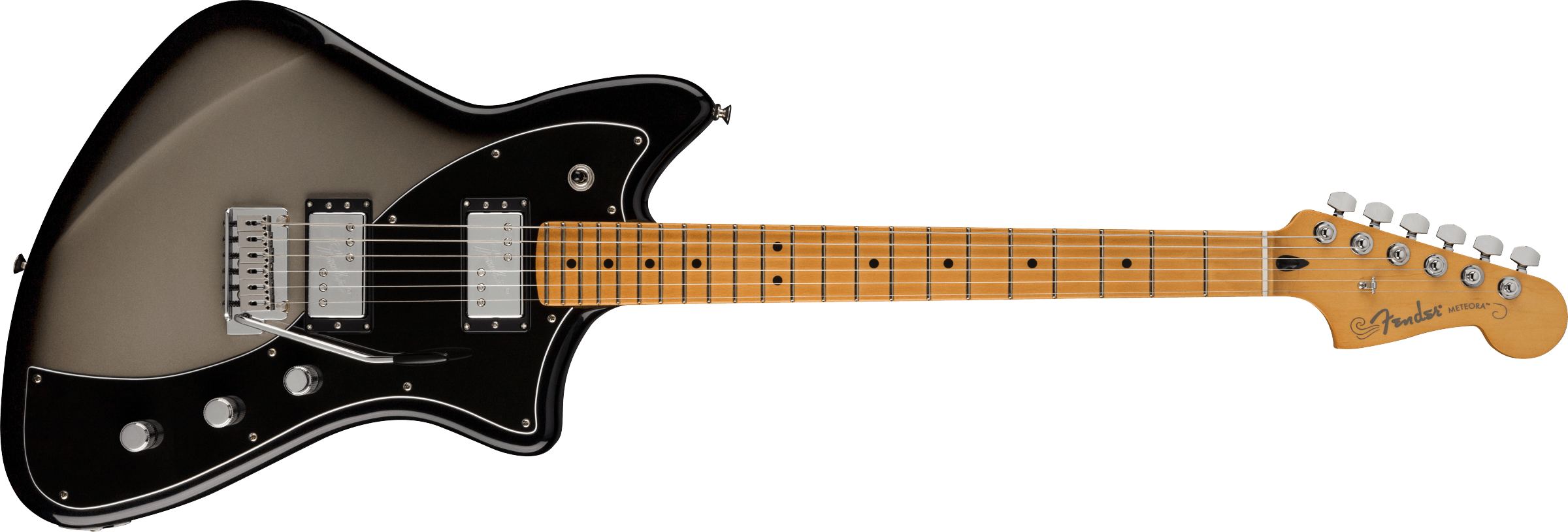 Fender® Player Plus Meteora® HH, Maple Fingerboard, Silverburst