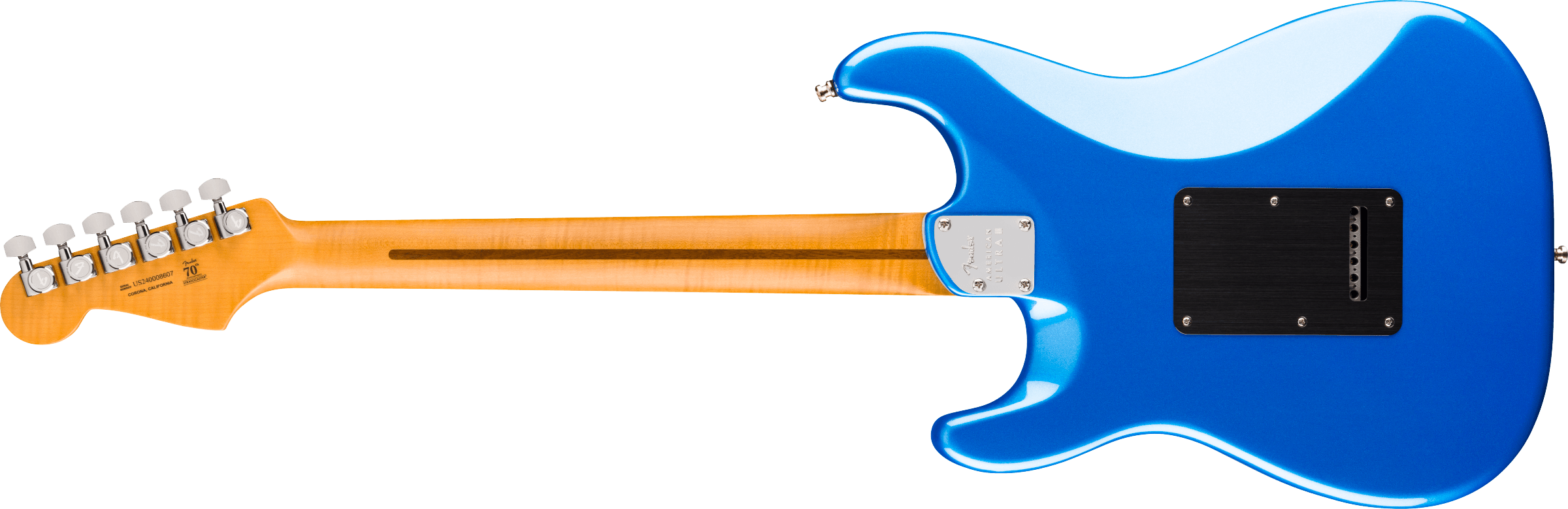 Fender® American Ultra II Stratocaster® HSS, Ebony Fingerboard, Noble Blue