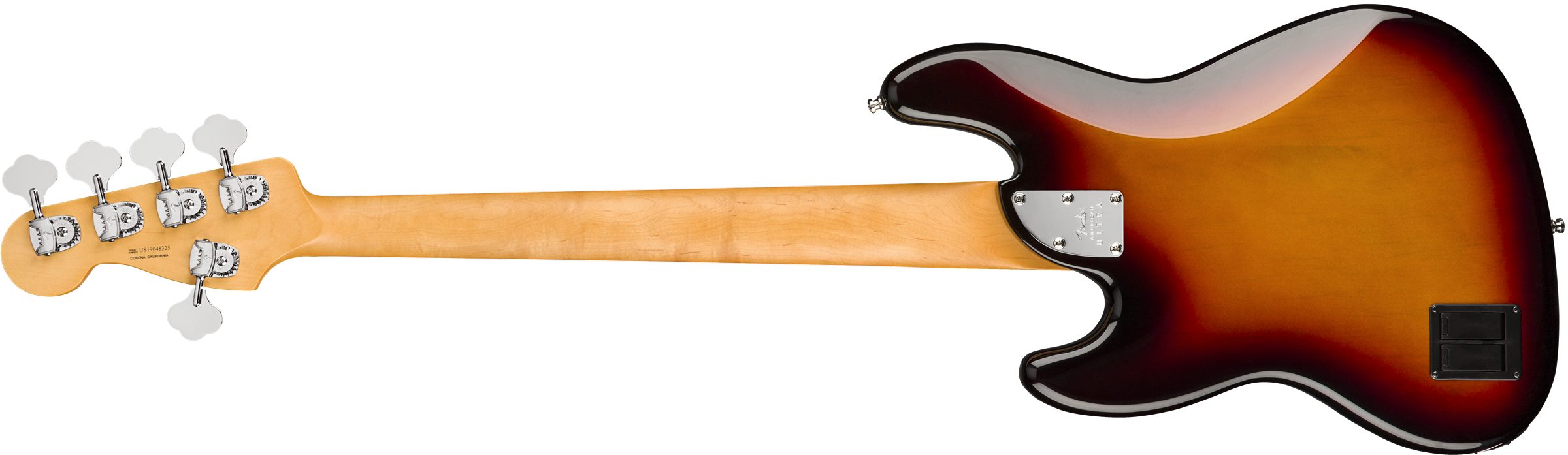 Fender® American Ultra Jazz Bass® V, Rosewood Fingerboard, Ultraburst