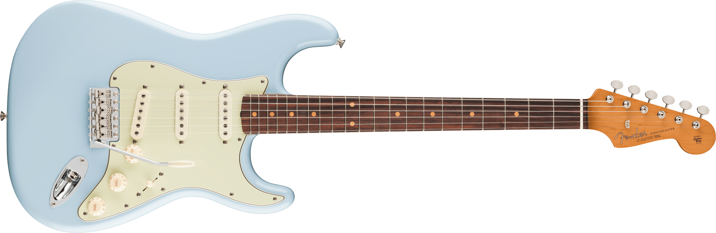Fender® Vintera® III Early '60s Stratocaster®, Rosewood Fingerboard, Sonic Blue