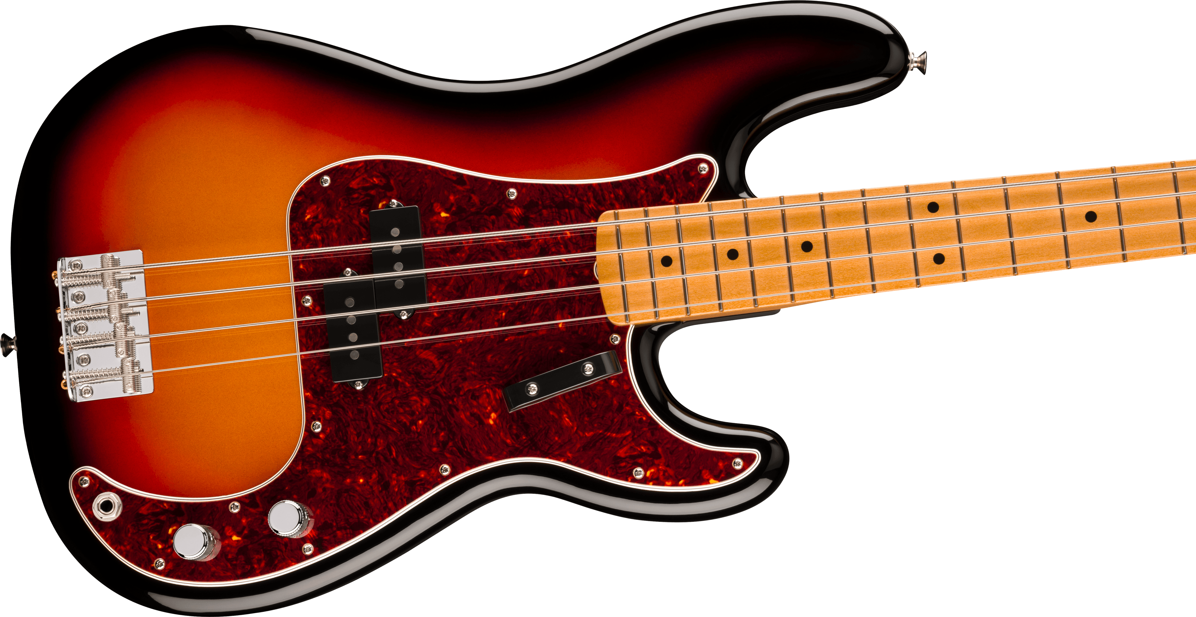 Fender® Vintera® III Late '60s Precision Bass®, Maple Fingerboard, 3-Color Sunburst