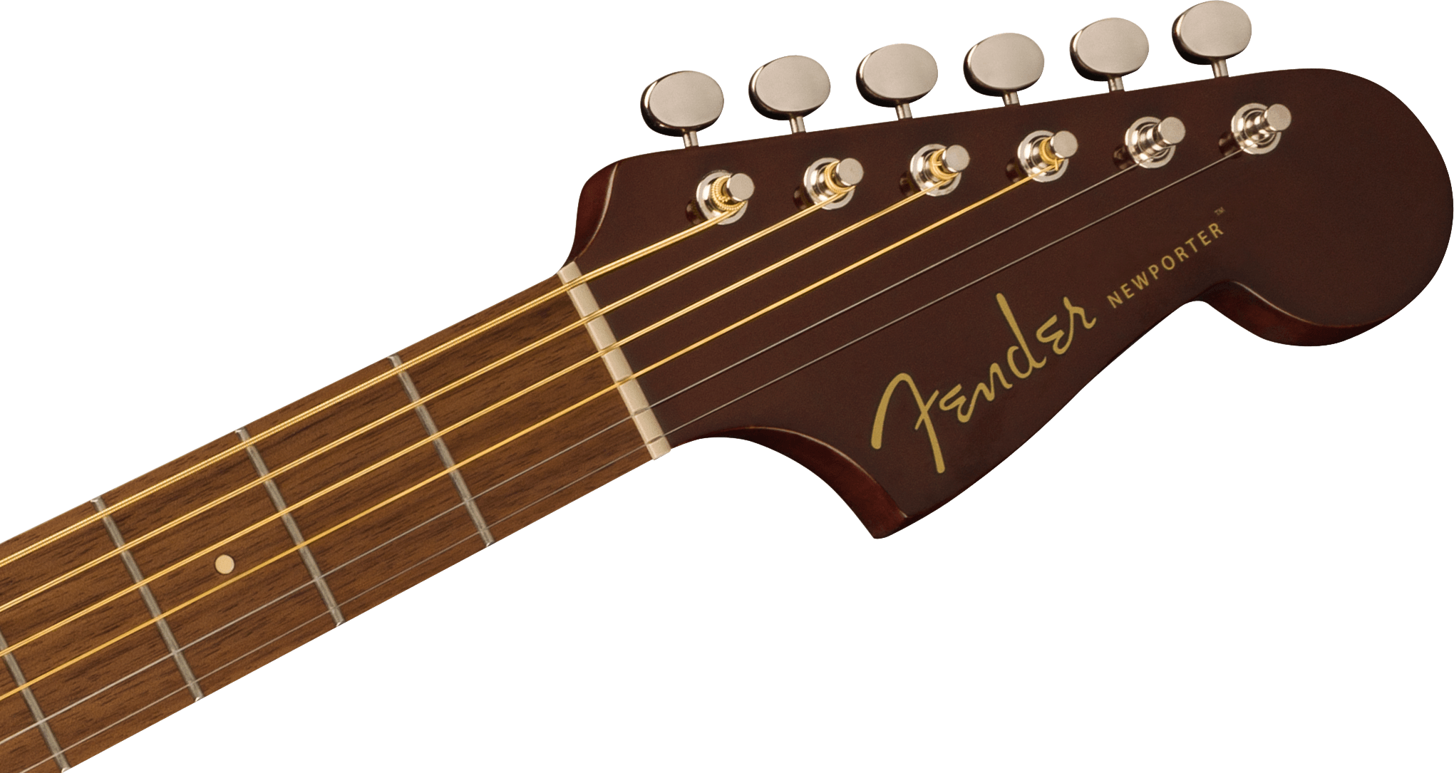Fender® Newporter Player, Walnut Fingerboard, Gold Pickguard, Sunburst