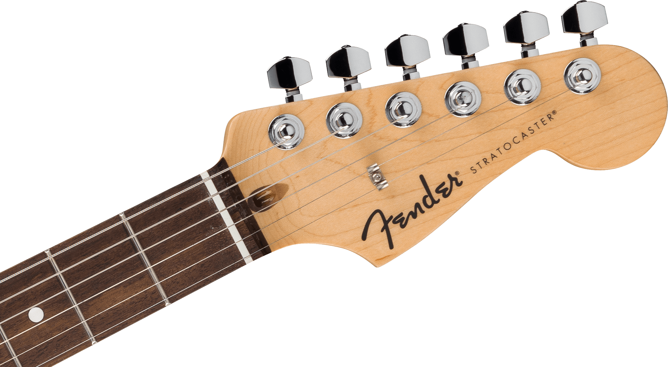 Fender® Standard Stratocaster®, Laurel Fingerboard, White Pickguard, Aqua Marine Metallic