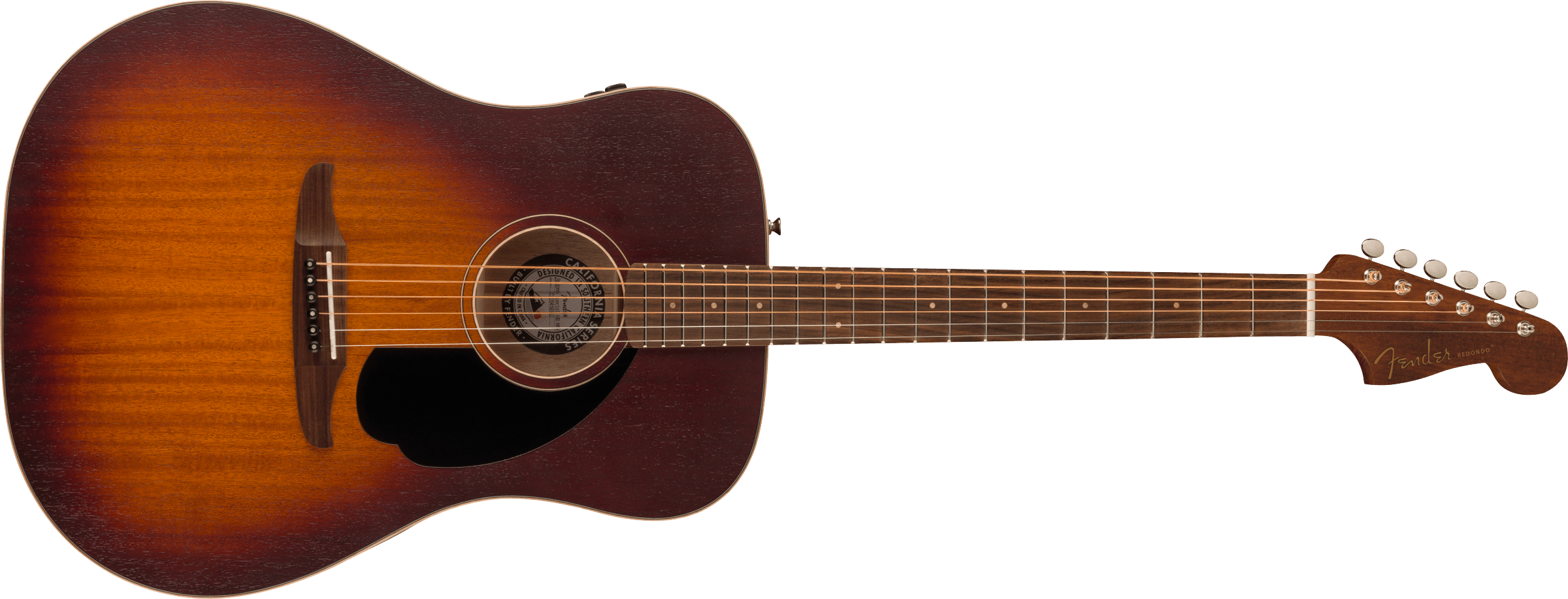 Fender® Redondo Special, Pau Ferro Fingerboard, Black Pickguard, Honey Burst