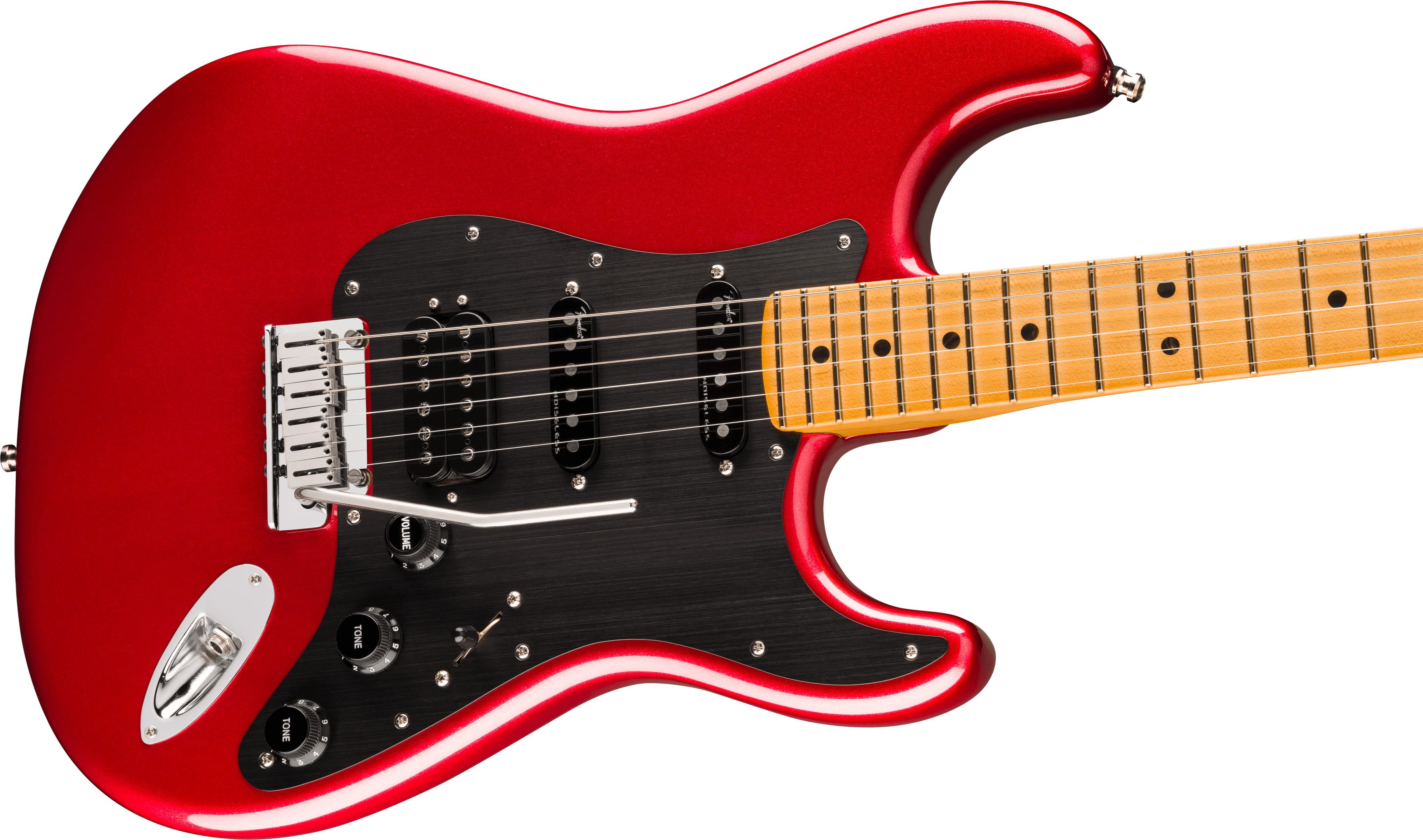 Fender® American Ultra II Stratocaster® HSS, Maple Fingerboard, Sinister Red