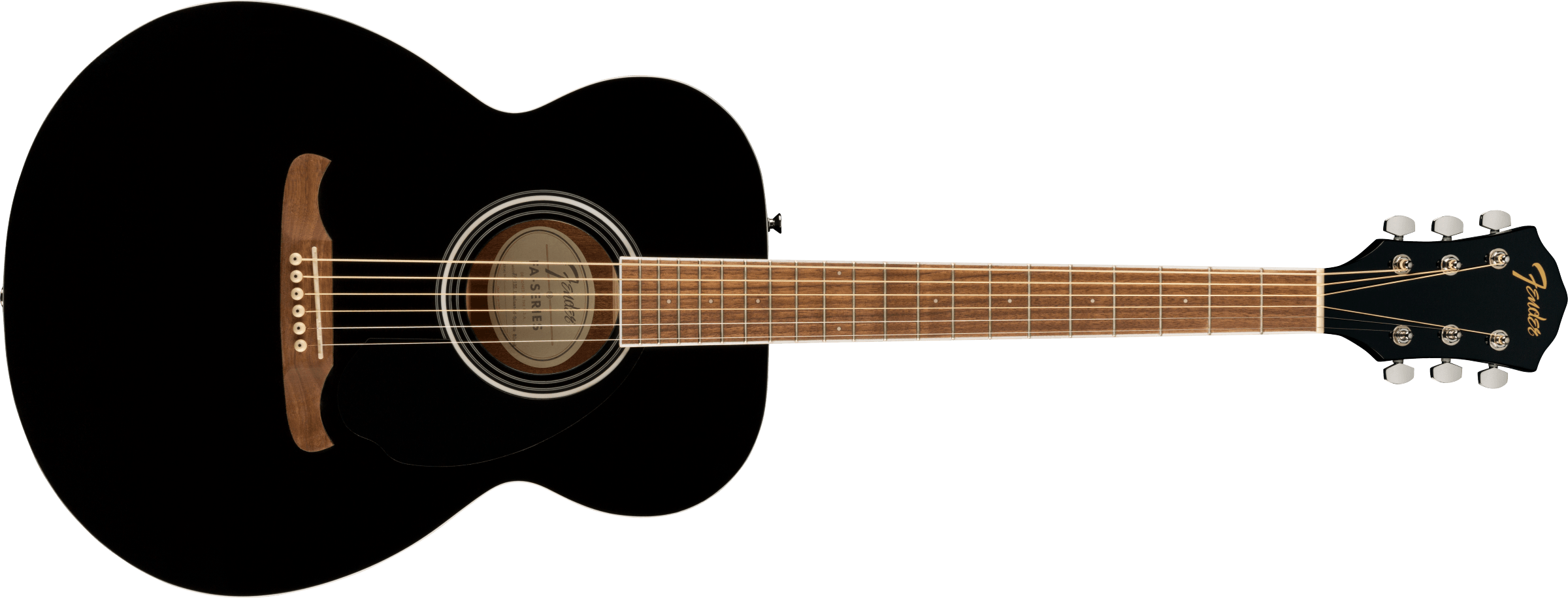 Fender® DE FA-135 Concert, Walnut Fingerboard, Black