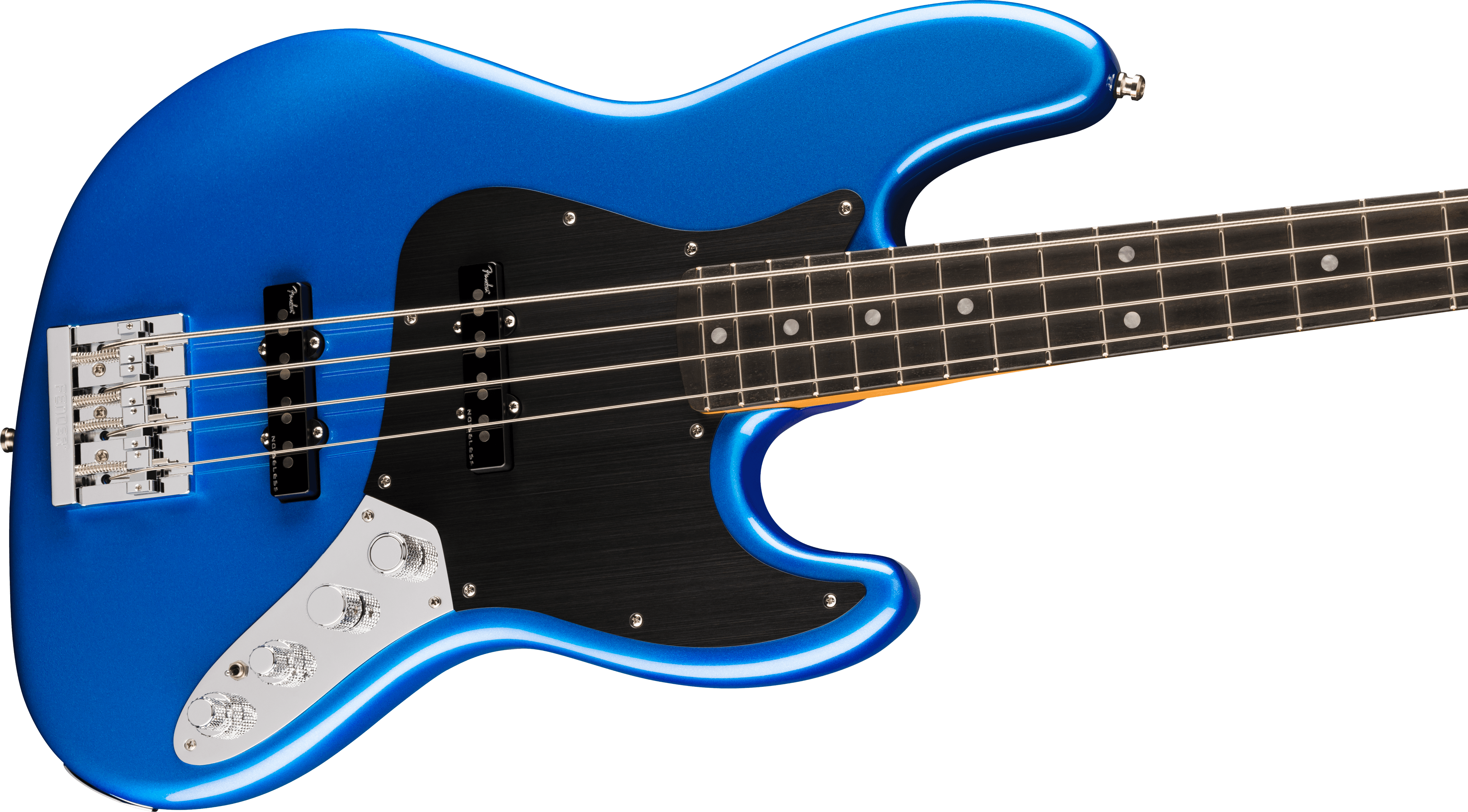 Fender® American Ultra II Jazz Bass®, Ebony Fingerboard,  Noble Blue