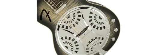 Fender® Roosevelt Resonator, Rosewood Fingerboard, Moonlight Burst