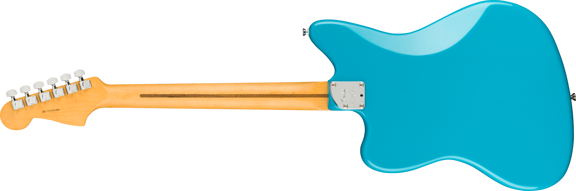 Fender® American Professional II Jazzmaster®, Maple Fingerboard, Miami Blue