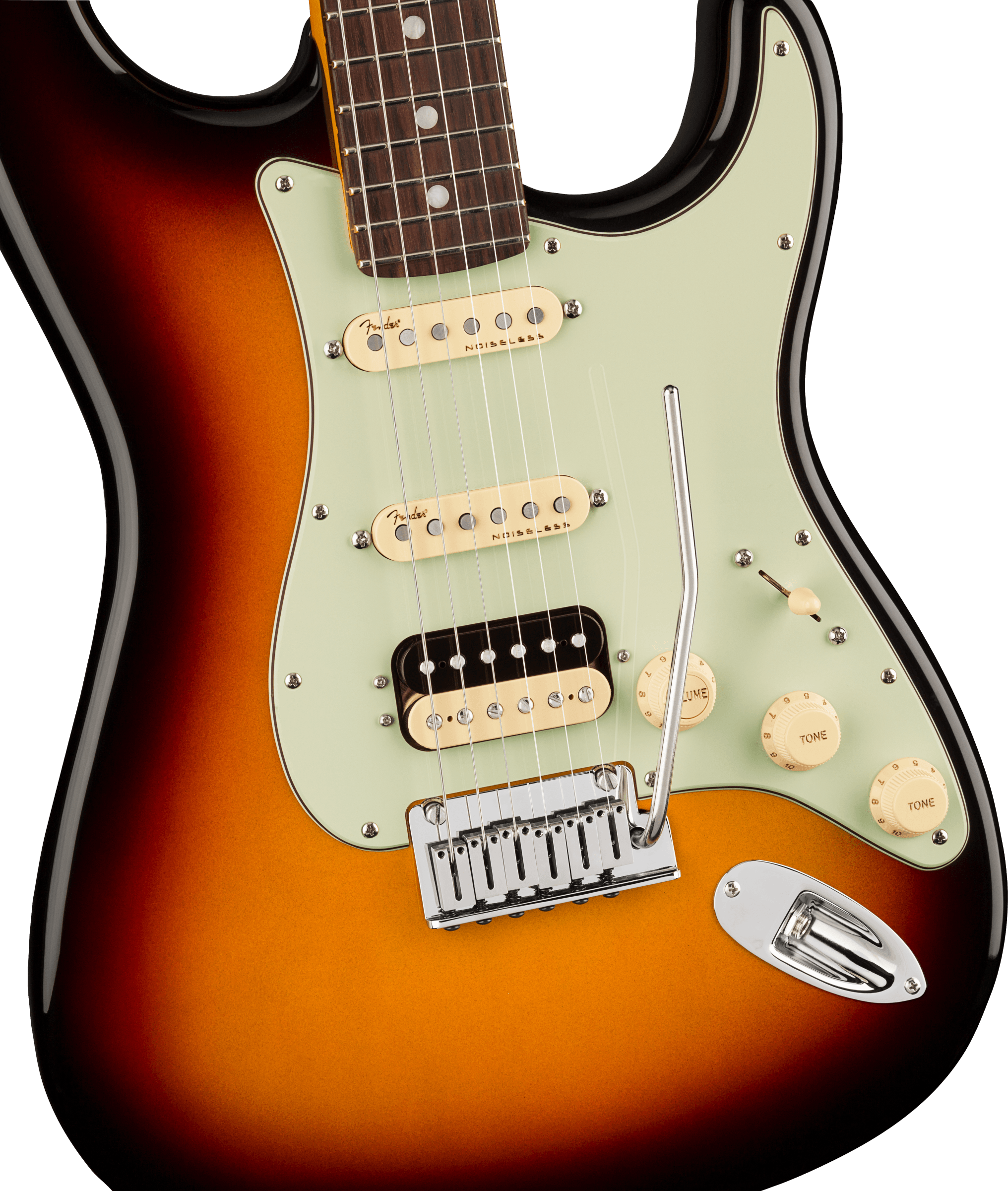 Fender® American Ultra Stratocaster® HSS, Rosewood Fingerboard, Ultraburst