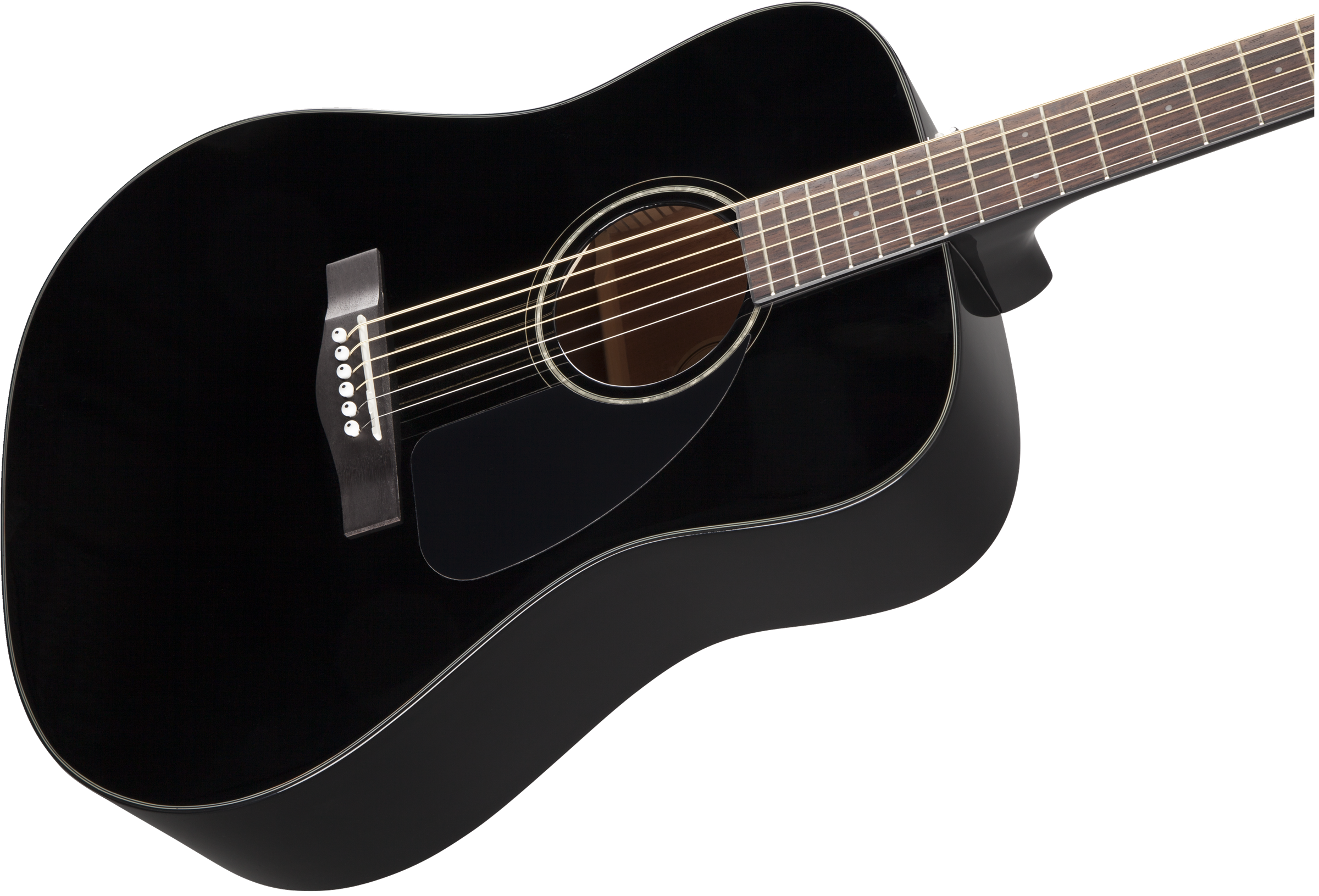 Fender® CD-60 Dreadnought V3 DS, Walnut Fingerboard, Black