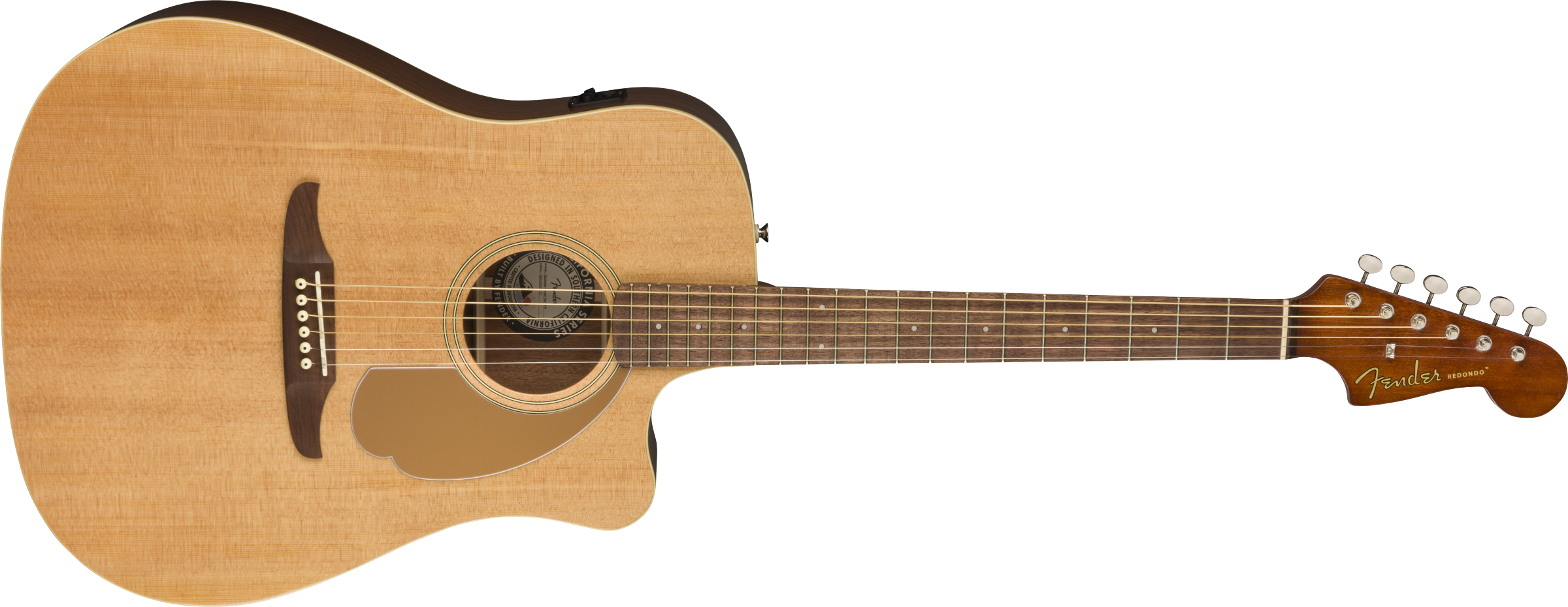 Fender® Redondo Player, Walnut Fingerboard, Natural