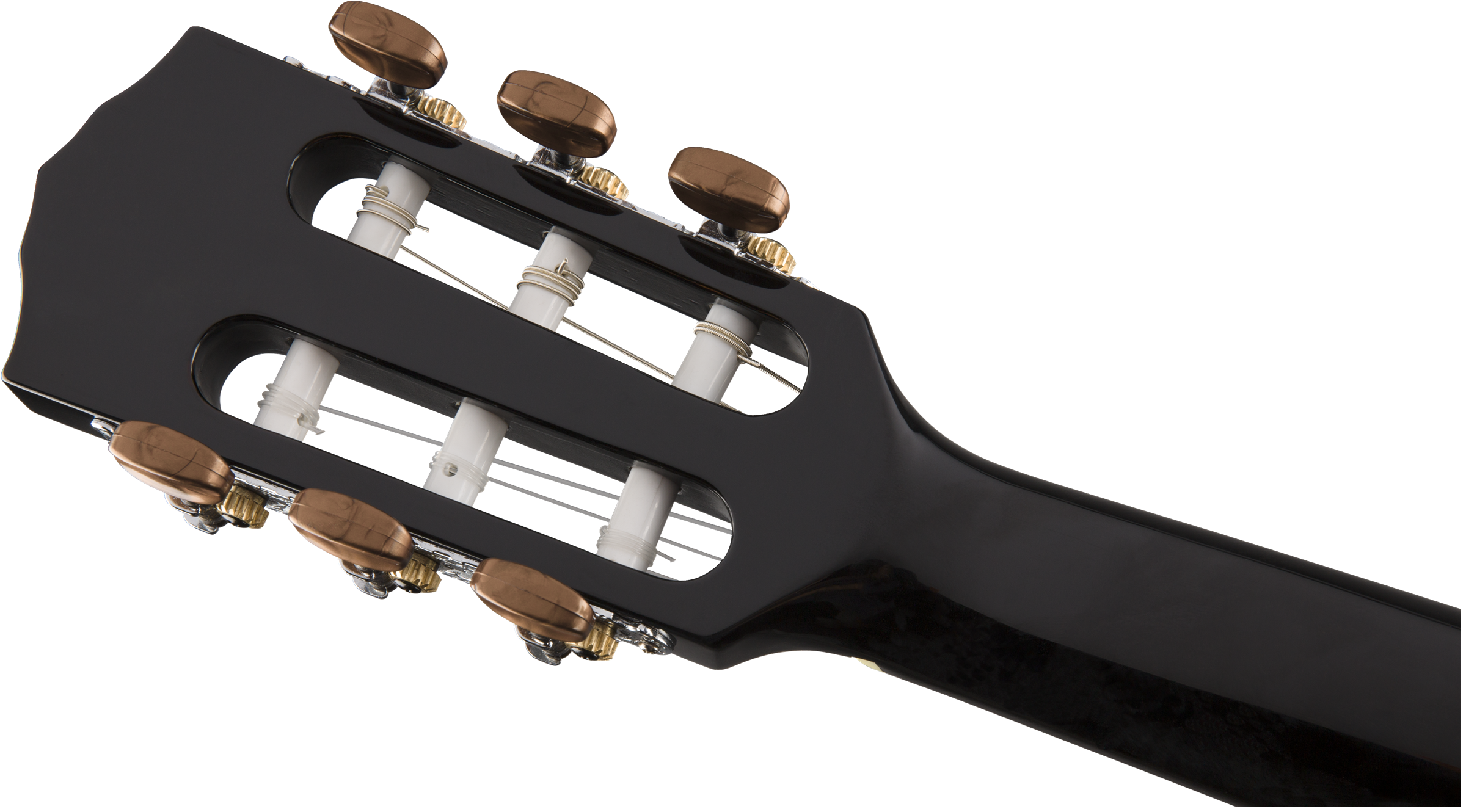 Fender® CN-60S Nylon, Walnut Fingerboard, Black