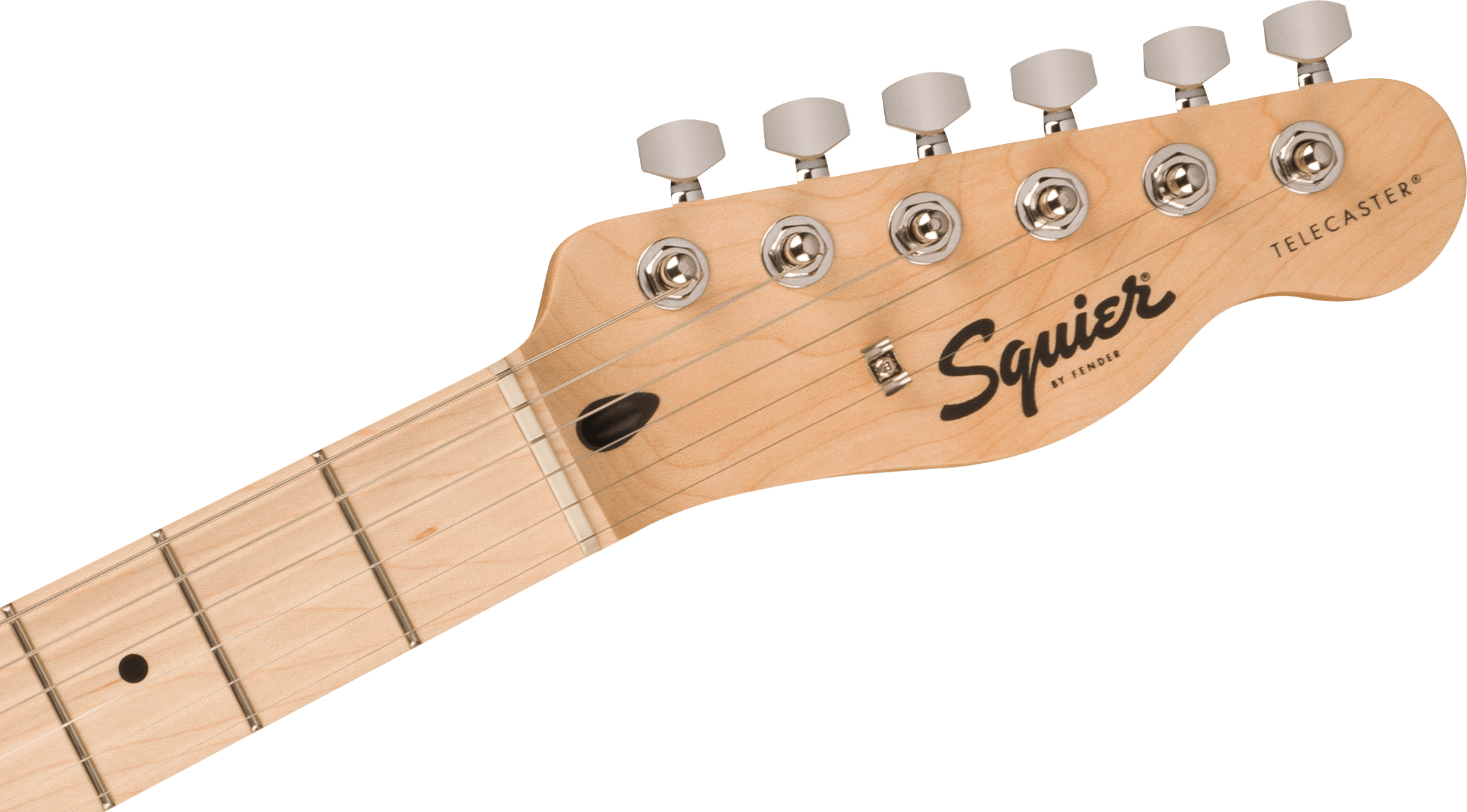 Squier® Sonic® Telecaster®, Maple Fingerboard, Black Pickguard, Butterscotch Blonde