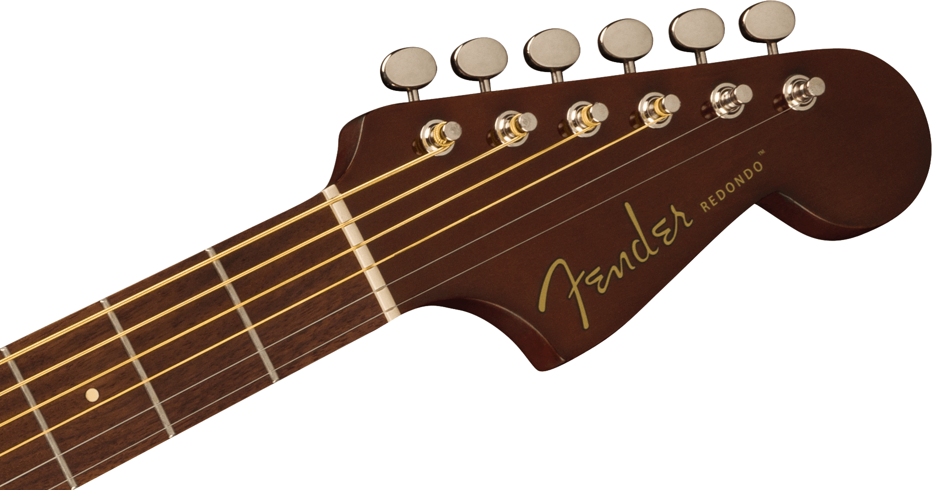 Fender® Redondo Player, Walnut Fingerboard, Gold Pickguard, Sunburst
