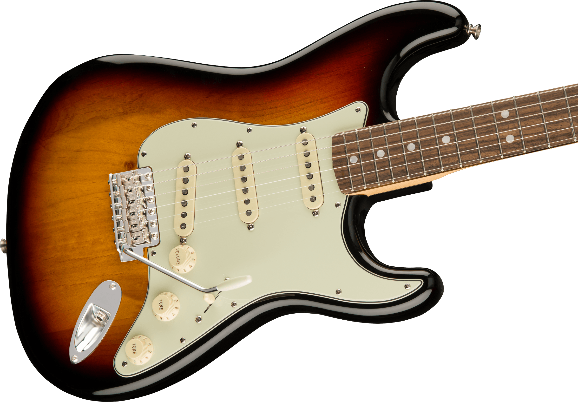 Fender® American Original '60s Stratocaster®, Rosewood Fingerboard, 3-Color Sunburst