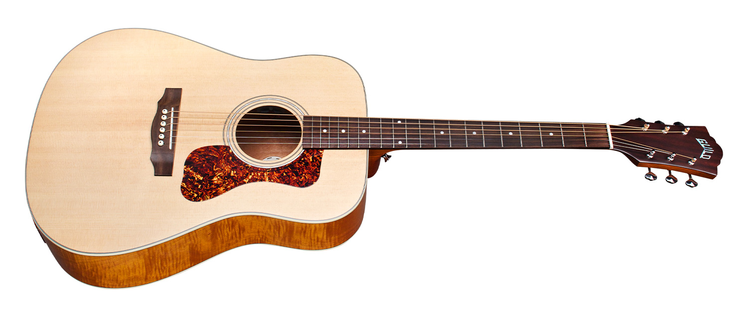Guild d-240E limited flamed mahogany