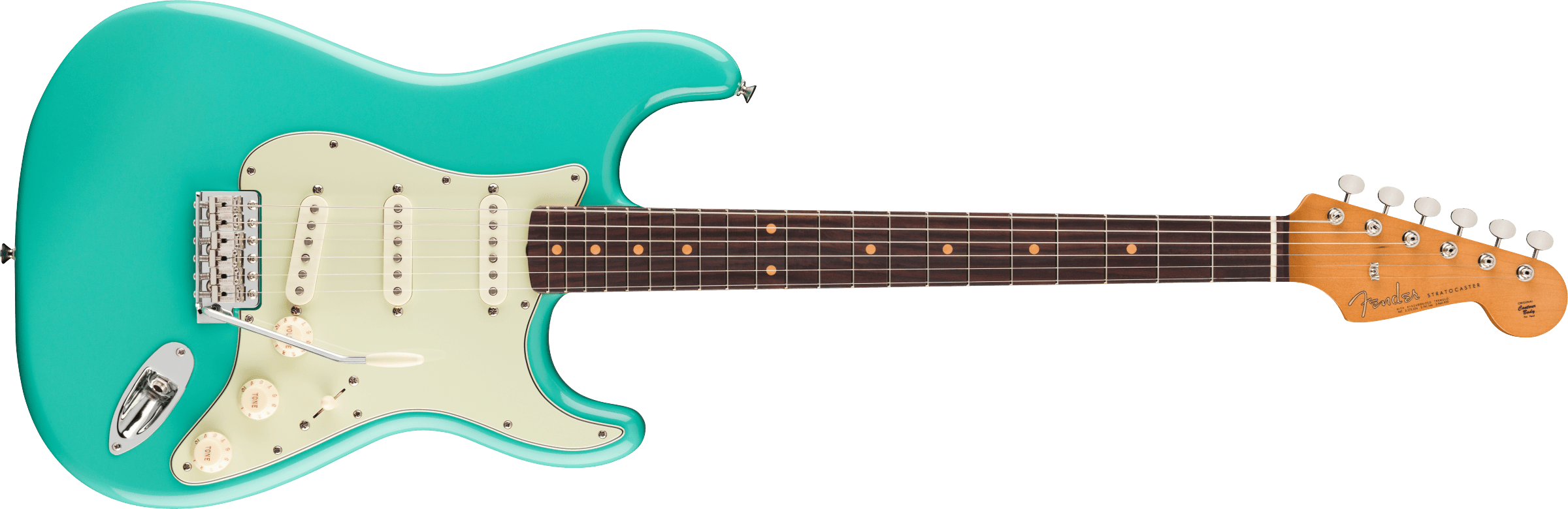 Fender® Vintera® III Early '60s Stratocaster®, Rosewood Fingerboard, Seafoam Green