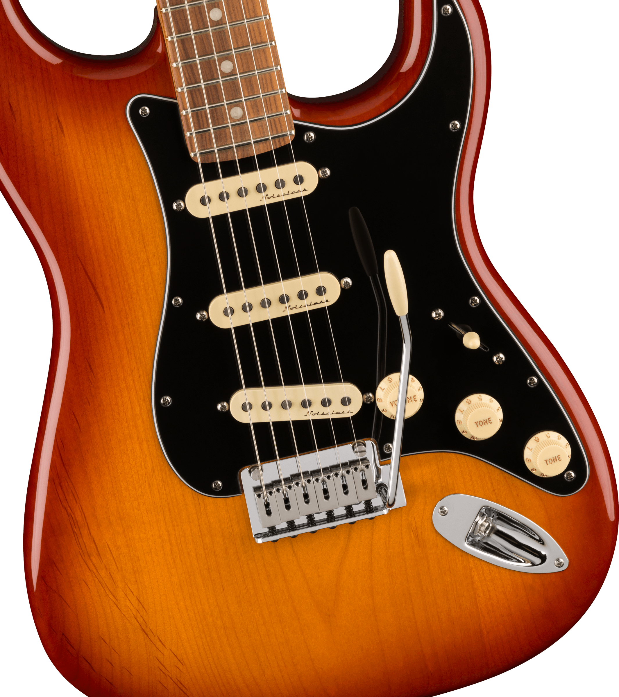 Fender® Player Plus Stratocaster®, Pau Ferro Fingerboard, Sienna Sunburst