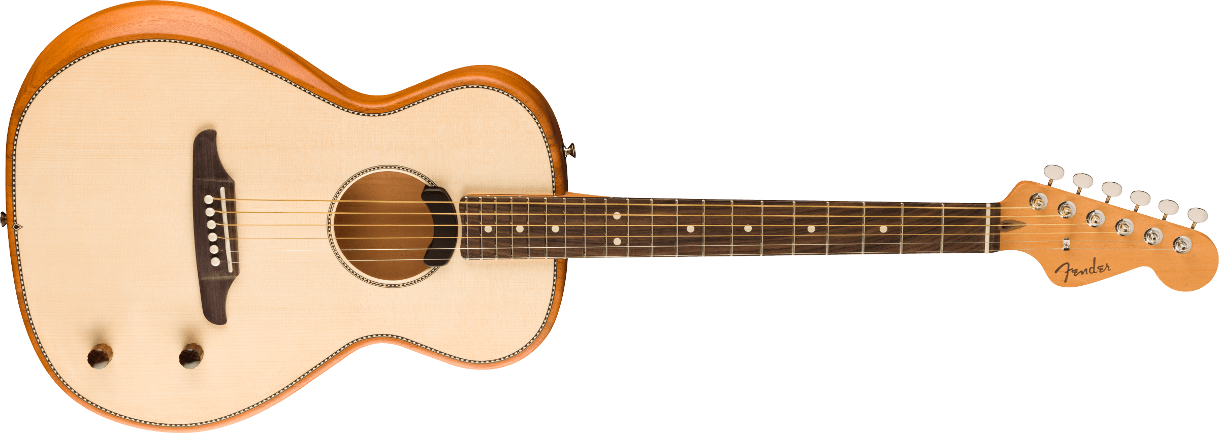 Fender® Highway Series™ Parlor, Rosewood Fingerboard, Natural