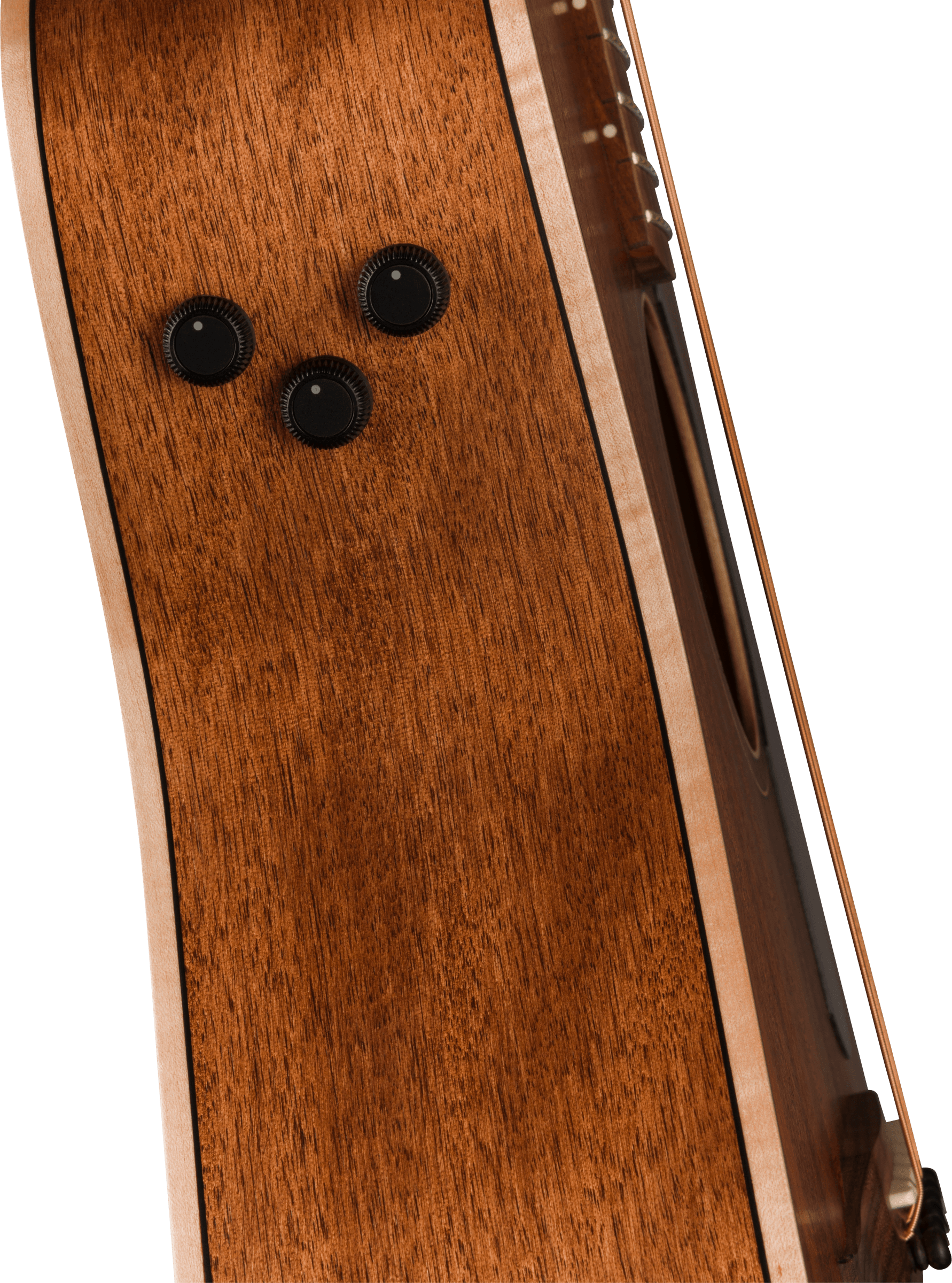 Fender® Malibu Special, Pau Ferro Fingerboard, Black Pickguard, Natural